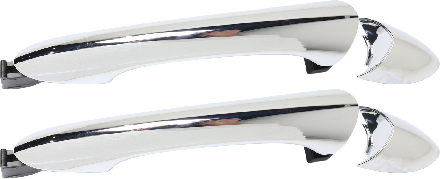 AM SONATA 11-15 REAR DOOR HANDLE RH AND LH Outside All Chrome w o Keyhole and Smart Key SKU SET REPH494714-2 OEM 826513S010