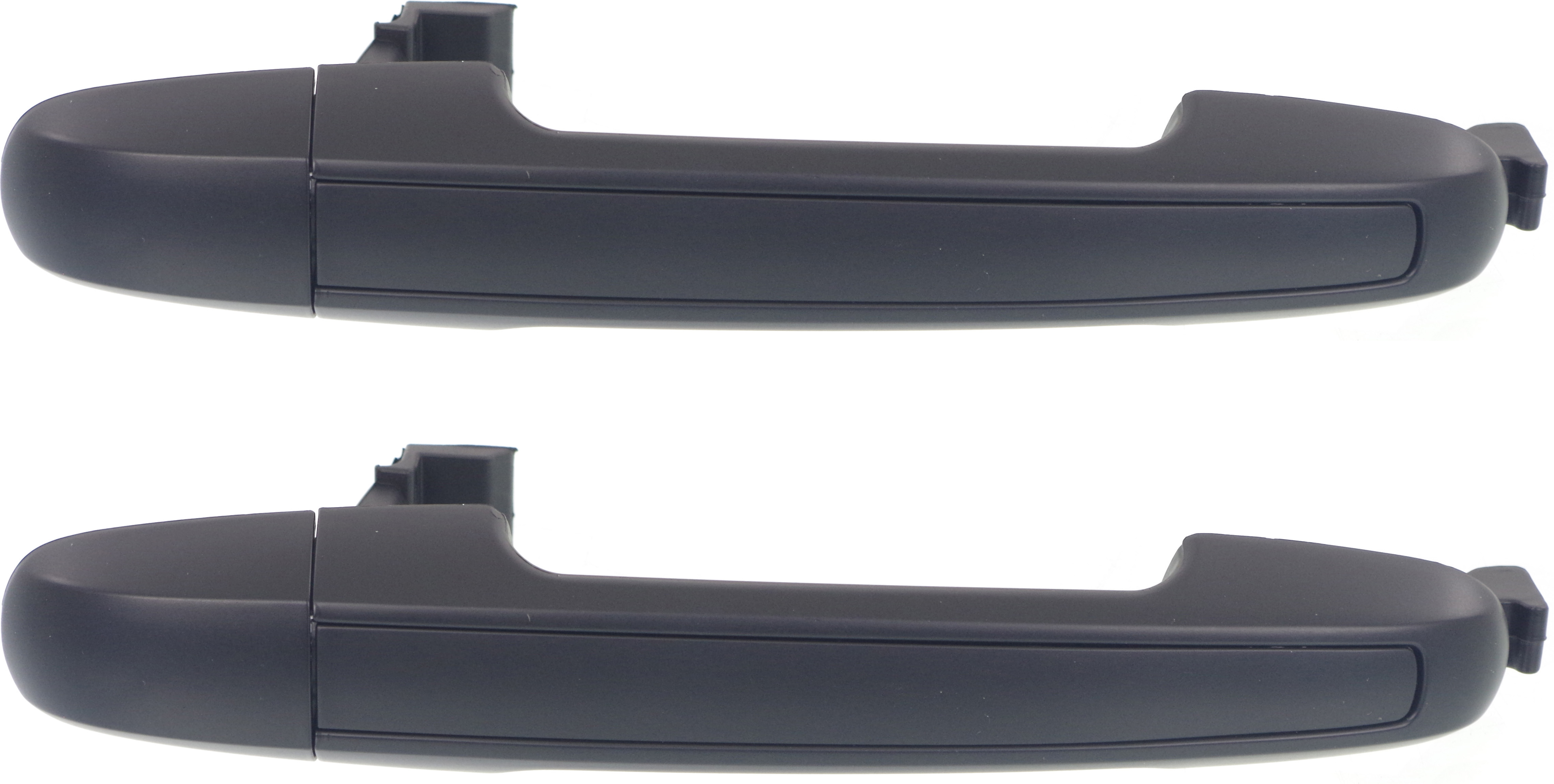 AM SONATA 06-10 REAR DOOR HANDLE RH AND LH Set of 2 Outside Primed Black Plastic SKU SET REPH494719-2 OEM 826513K000-836523K020