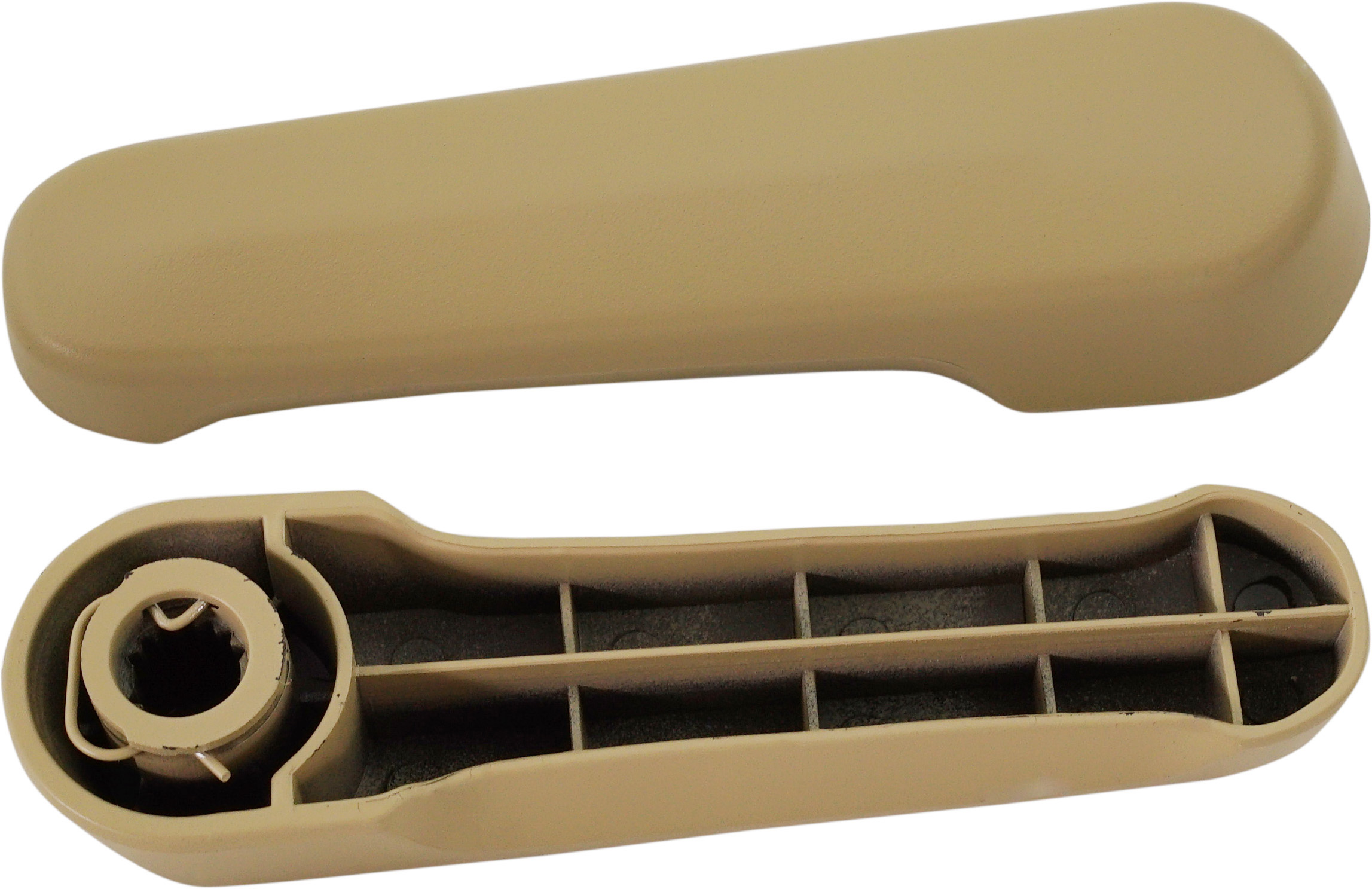 AM ODYSSEY 05-10 REAR DOOR HANDLE RH AND LH Set of 2 Inside Side Sliding Door Beige Ivory Plastic SKU SET REPH494726-2 OEM 72620SHJA01ZC