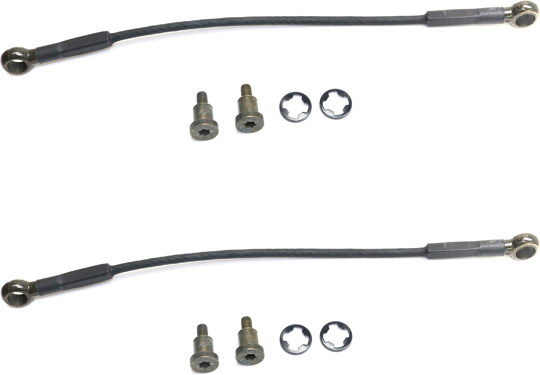 AM RIDGELINE 06-14 TAILGATE CABLE RH AND LH Support 16 in. SKU SET REPH581901-2 OEM 74910SJCA01