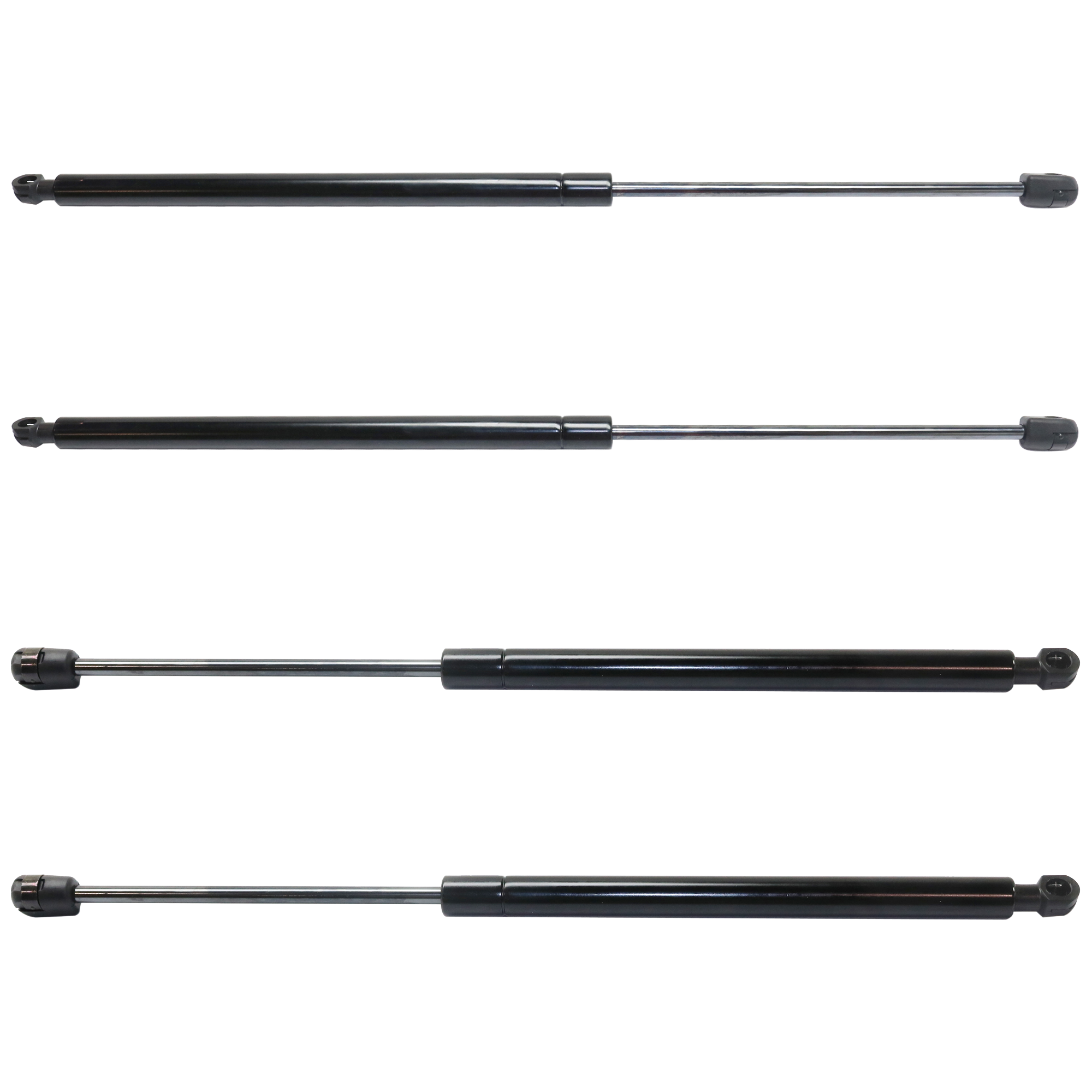 AM SANTA FE 01-06 HOOD LIFTGATE SUPPORT RH AND LH Set of 4 SKU SET REPH610711-4 OEM 6109-901624-8196215-8177126010