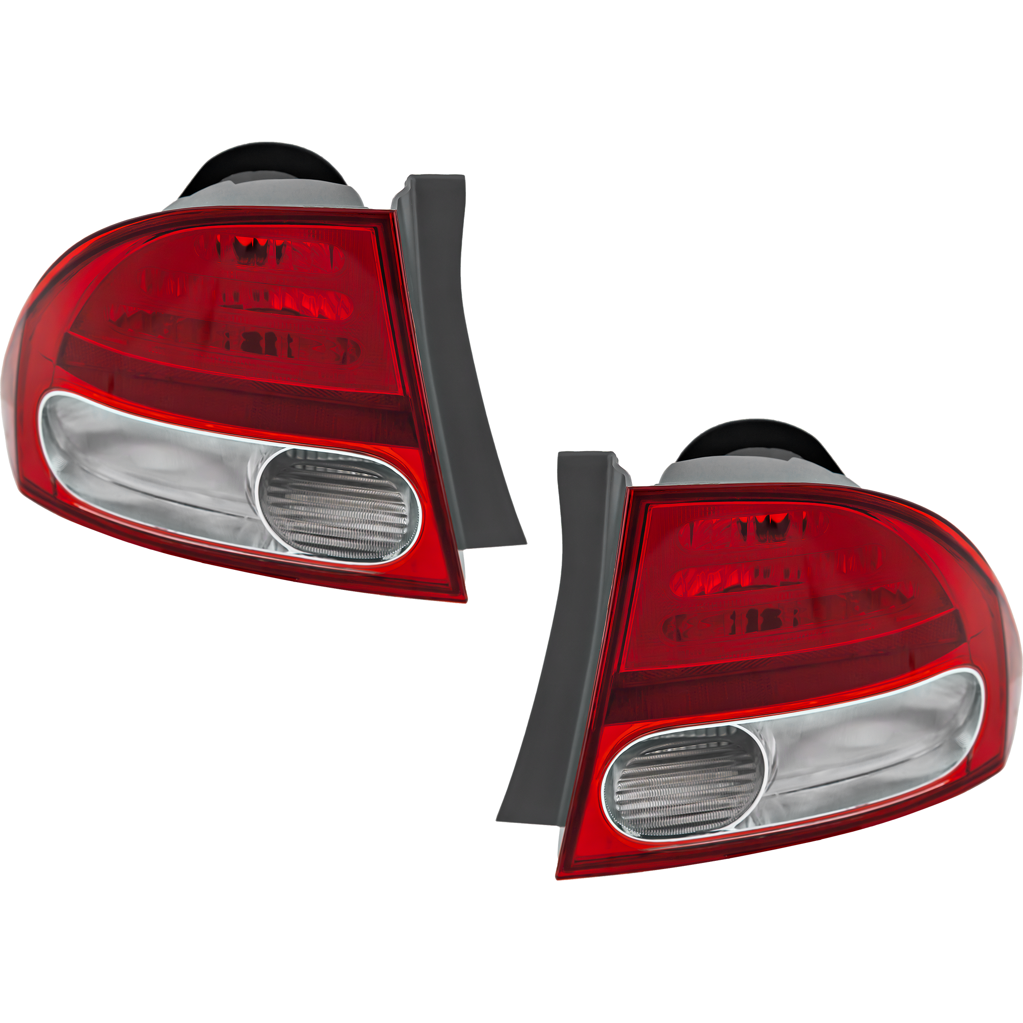 AM CIVIC 09-11 TAIL LAMP RH AND LH Outer Lens and Housing Sedan SKU SET REPH730133 Partslink HO2819138 HO2818138 OEM 33501SNAA51-33551SNAA51