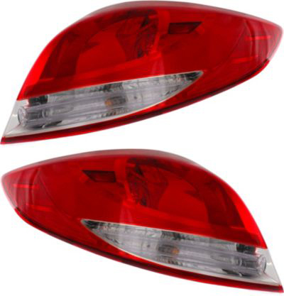 AM VELOSTER 12-17 TAIL LAMP RH AND LH Assembly Halogen SKU SET REPH7301365 Partslink HY2801146 HY2800146 OEM 924022V000-924012V000