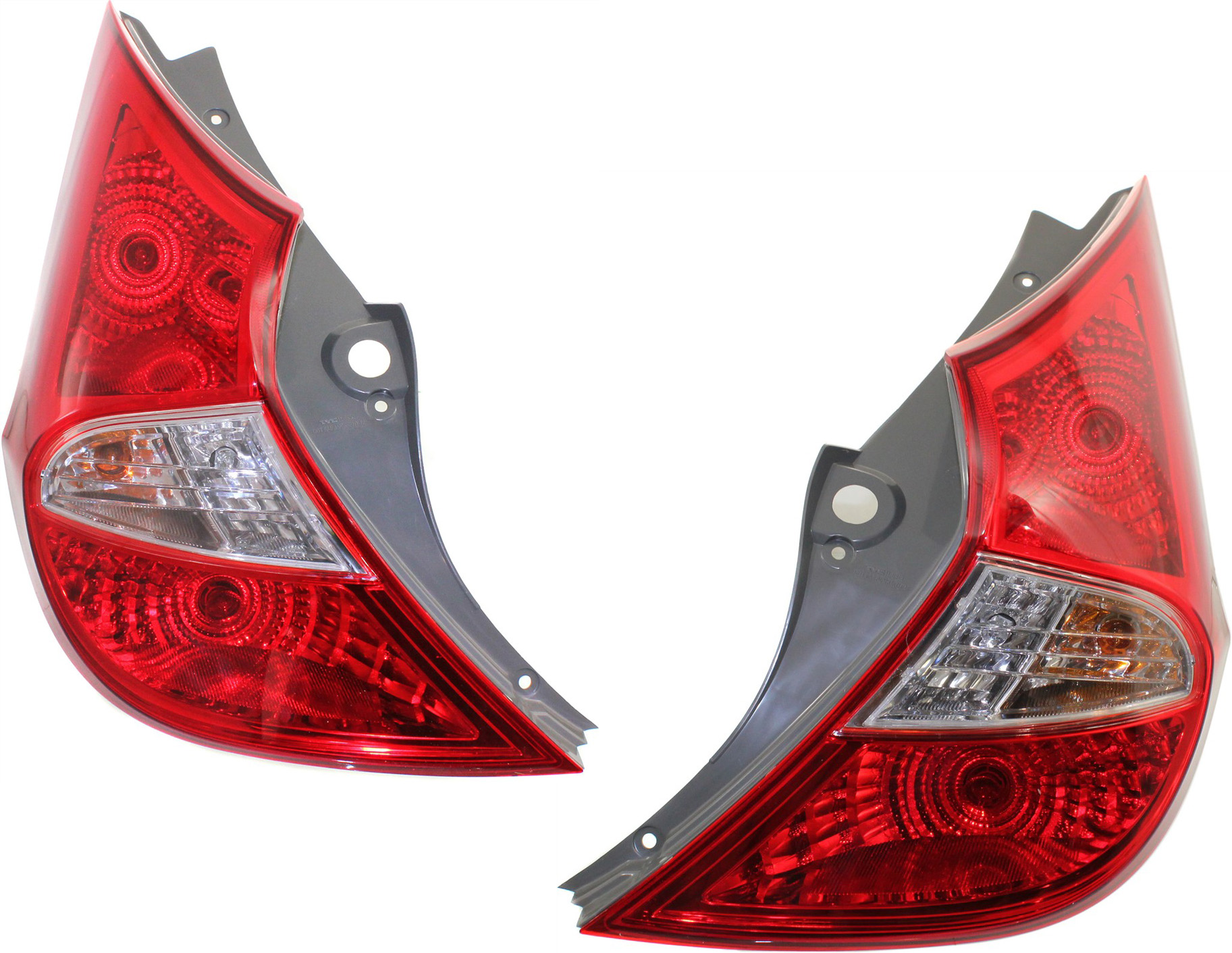 AM ACCENT 12-17 TAIL LAMP RH AND LH Assembly Hatchback SKU SET REPH730183 Partslink HY2801143 HY2800143 OEM 924021R210-924011R210