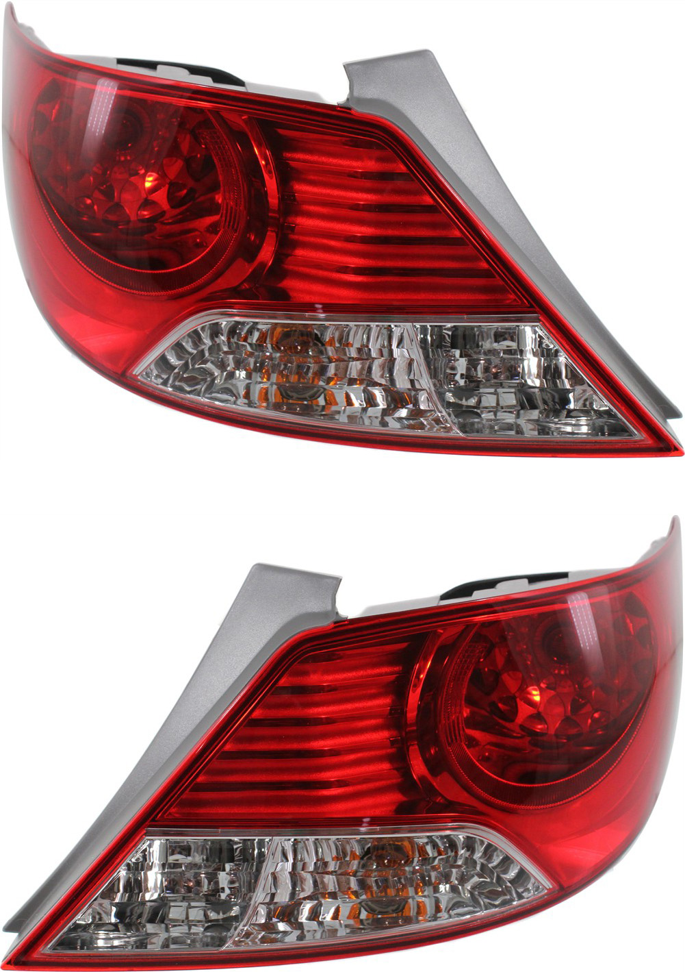 AM ACCENT 12-14 TAIL LAMP RH AND LH Assembly Sedan CAPA SKU SET REPH730187Q Partslink HY2800144C HY2801144C OEM 924011R010-924021R010