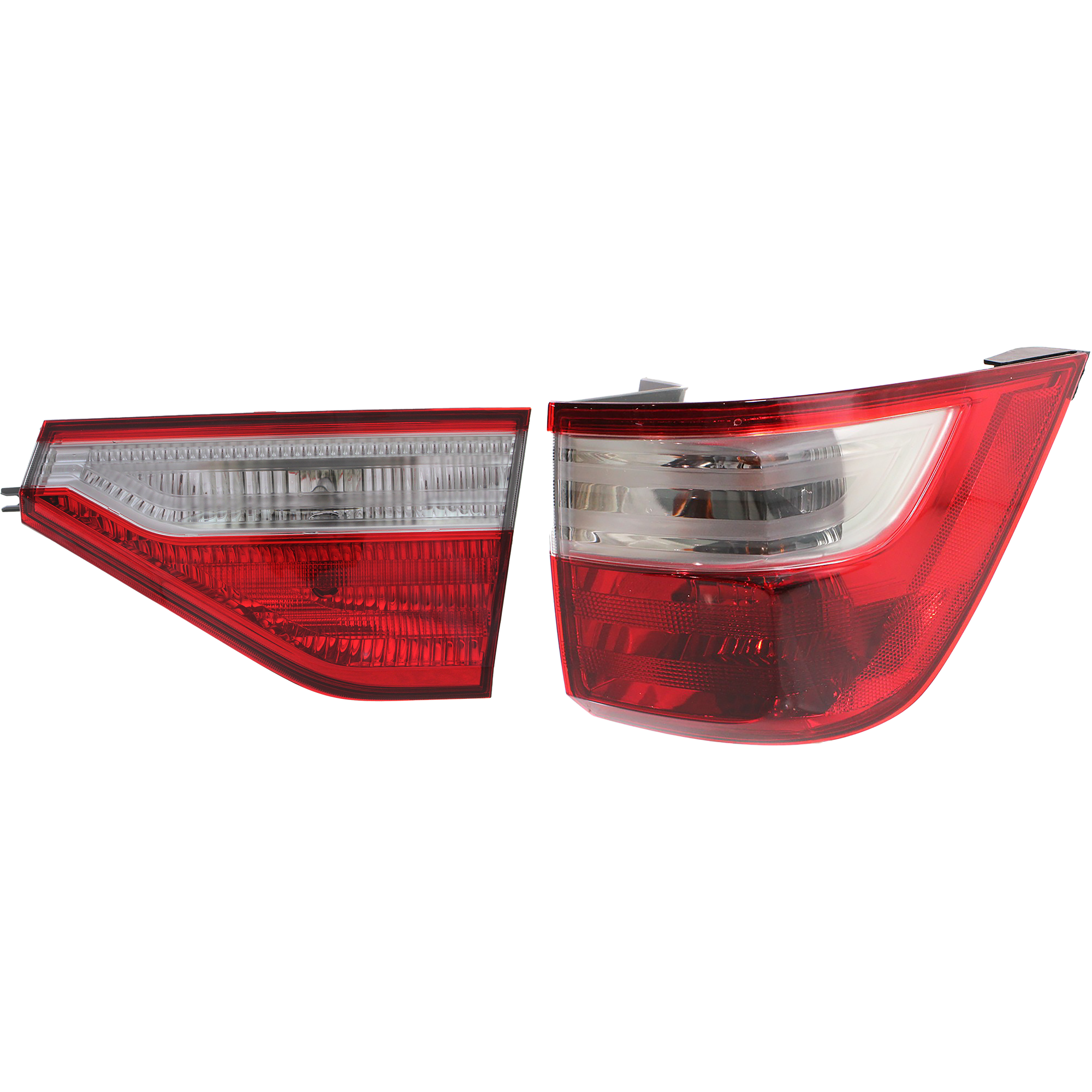 AM ODYSSEY 11-13 TAIL LAMP LH Inner and Outer Halogen SKU SET REPH730194 Partslink HO2802103 HO2804100 OEM 33550TK8A01-34155TK8A01