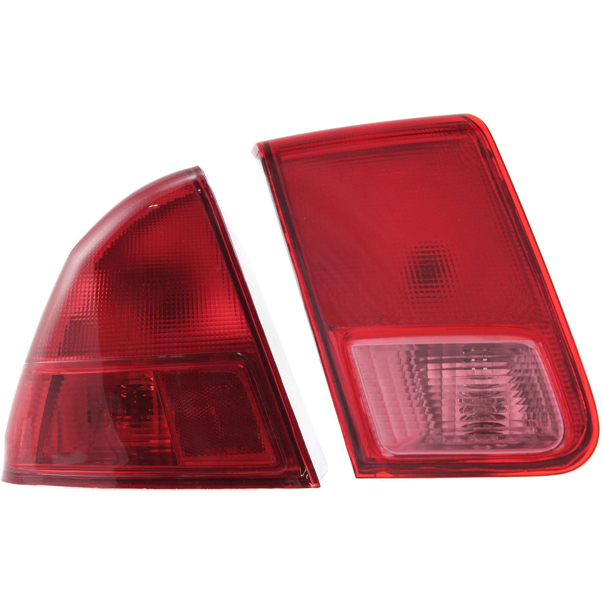 AM CIVIC 01-02 TAIL LAMP LH Inner and Outer Halogen Sedan SKU SET REPH730306 Partslink HO2800133 OEM 33551S5DA01-34156S5AA01 PFM