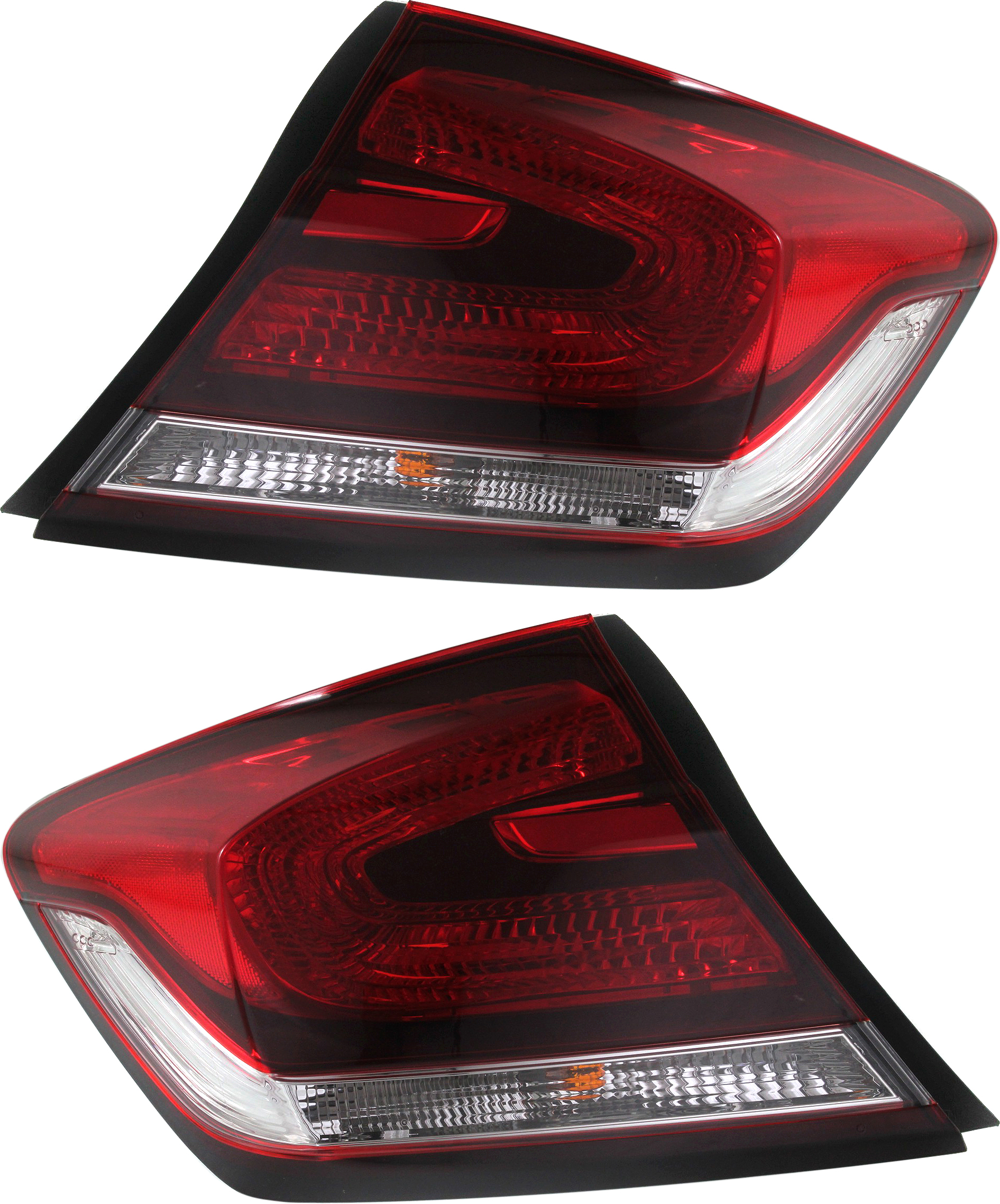AM CIVIC 13-15 TAIL LAMP RH AND LH Outer Assembly Sedan SKU SET REPH730311 Partslink HO2805102 HO2804102 OEM 33500TR0A51-33550TR0A51