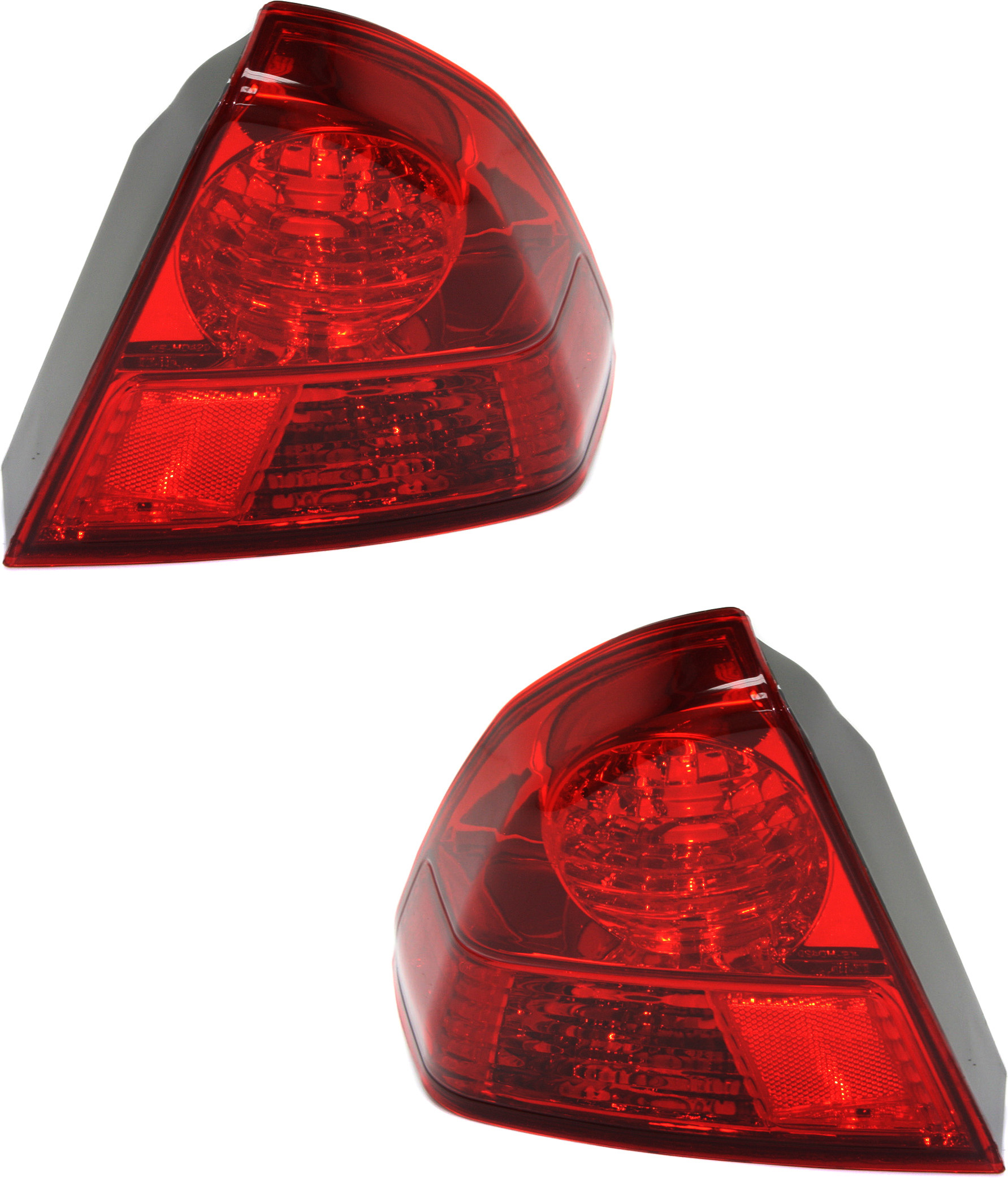 AM CIVIC 03-05 TAIL LAMP RH AND LH Outer Lens and Housing Sedan Japan Built Vehicle SKU SET REPH730323 Partslink HO2801153 HO2800153 OEM 33501S5BA01-33551S5BA01