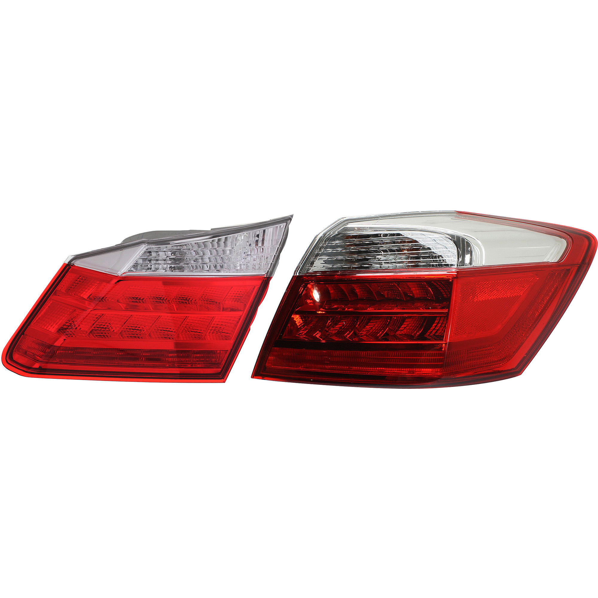 AM ACCORD 13-15 TAIL LAMP RH Inner and Outer Assembly EX L Touring Models Sedan SKU SET REPH730331 A Partslink HO2803106 HO2805103 OEM 33500T2AA12-34150T2AA11