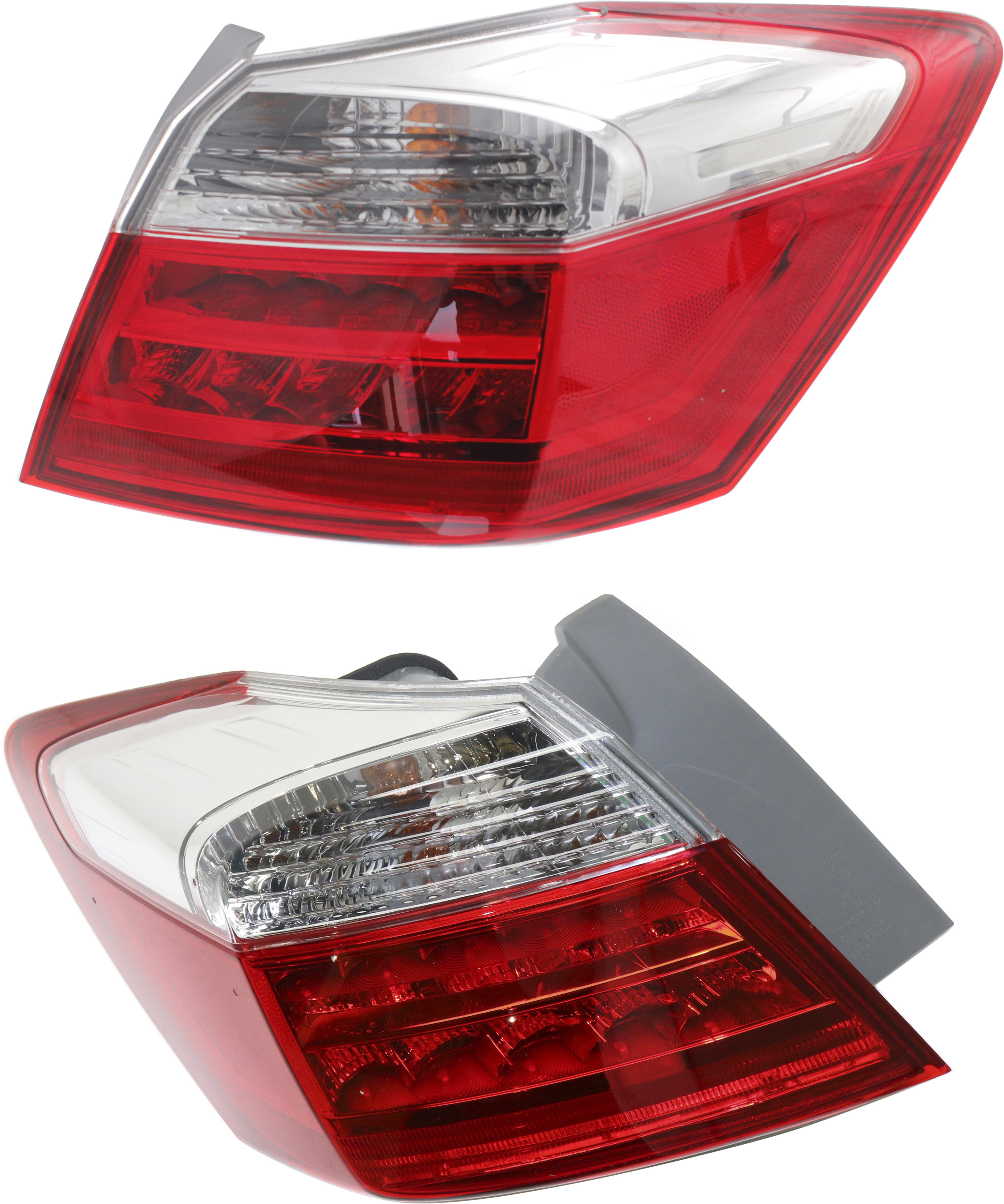 AM ACCORD 13-15 TAIL LAMP RH AND LH Outer Assembly EX L Touring Models Sedan CAPA SKU SET REPH730331Q Partslink HO2805103C HO2804103C OEM 33500T2AA12-33550T2AA12