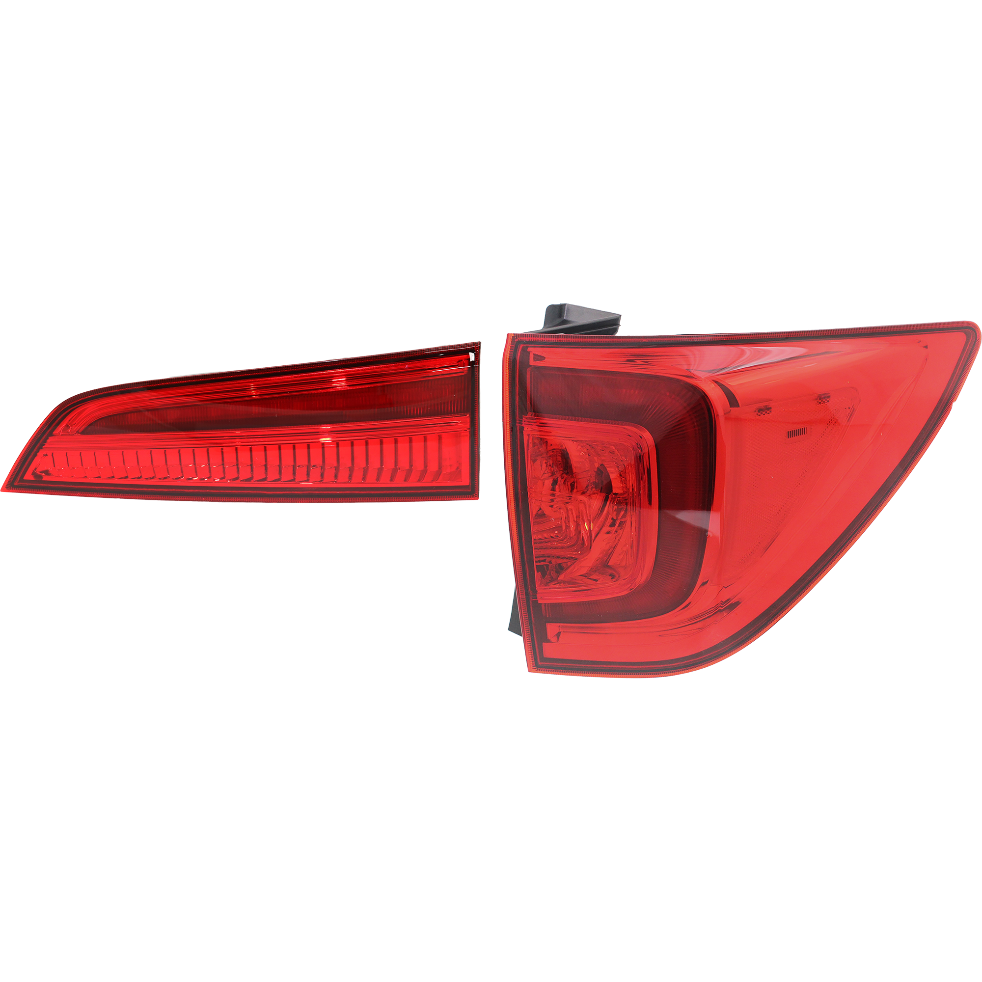 AM PILOT 16-18 TAIL LAMP RH Inner and Outer Assembly Halogen CAPA SKU SET REPH730389Q A Partslink HO2803108C HO2805107C OEM 33500TG7A01-34150TG7A01