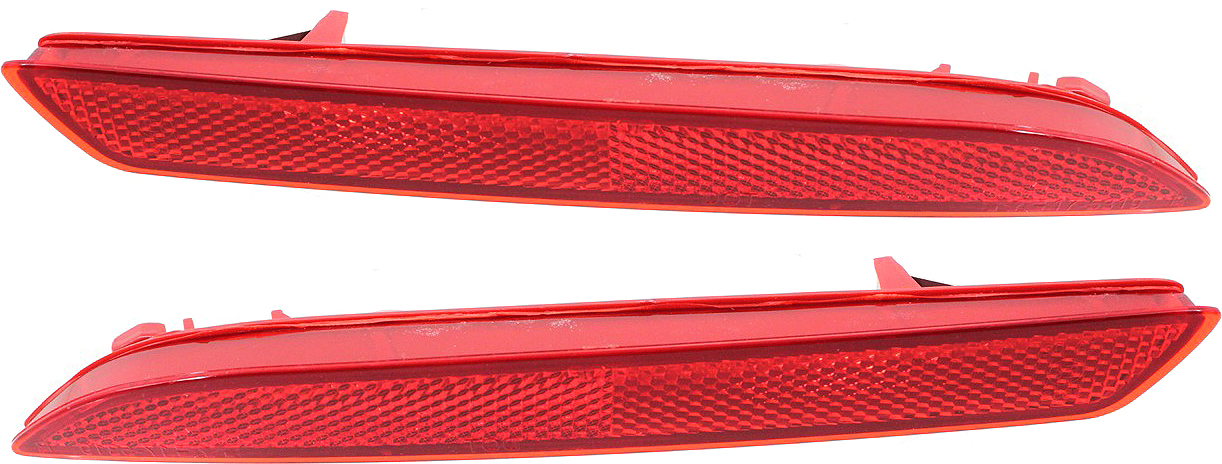 AM INSIGHT 10-11 CR V 12-14 REAR BUMPER REFLECTOR RH and LH SKU SET REPH731907 Partslink HO1185103 HO1184103 OEM 33505SLJ013-33555SLJ013