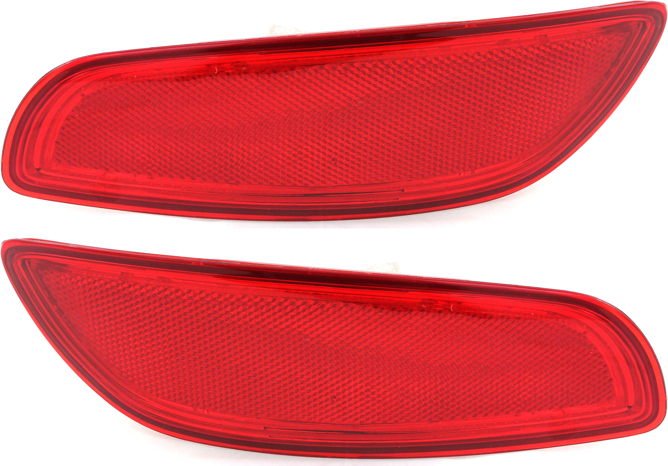 AM SANTA FE 10-12 REAR BUMPER REFLECTOR RH AND LH SKU SET REPH731913 Partslink HY1185107 HY1184107 OEM 924092B510-924082B510