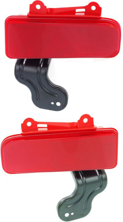 AM CR V 15-16 REAR BUMPER REFLECTOR RH AND LH CAPA SKU SET REPH734917Q Partslink HO1185108C HO1184108C OEM 33505T1WA01-33555T1WA01