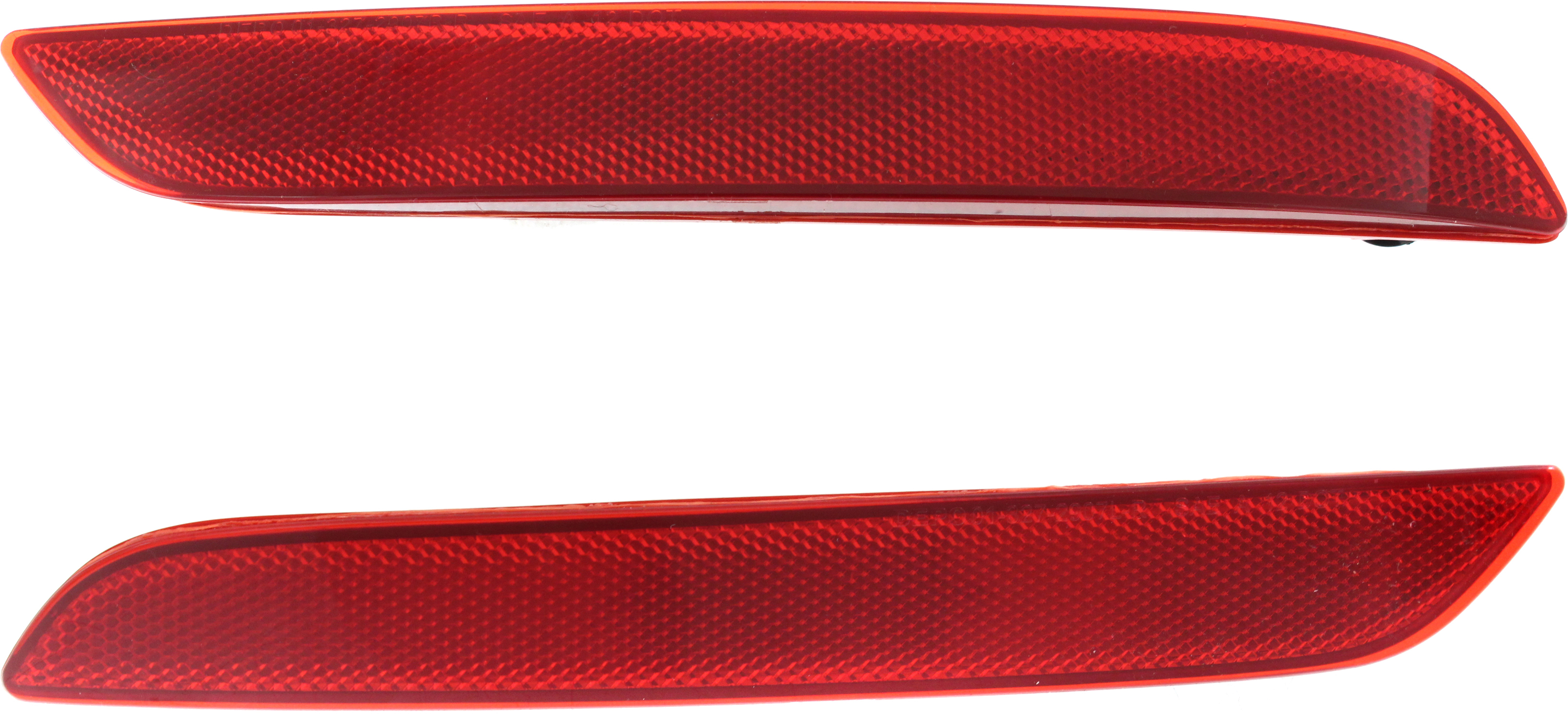 AM CIVIC 14-15 RDX 16-18 INTEGRA 23-25 REAR BUMPER REFLECTOR RH AND LH Civic Coupe CAPA SKU SET REPH734923Q Partslink HO1185110C HO1184110C OEM 33505TS8A52-33555TS8A52