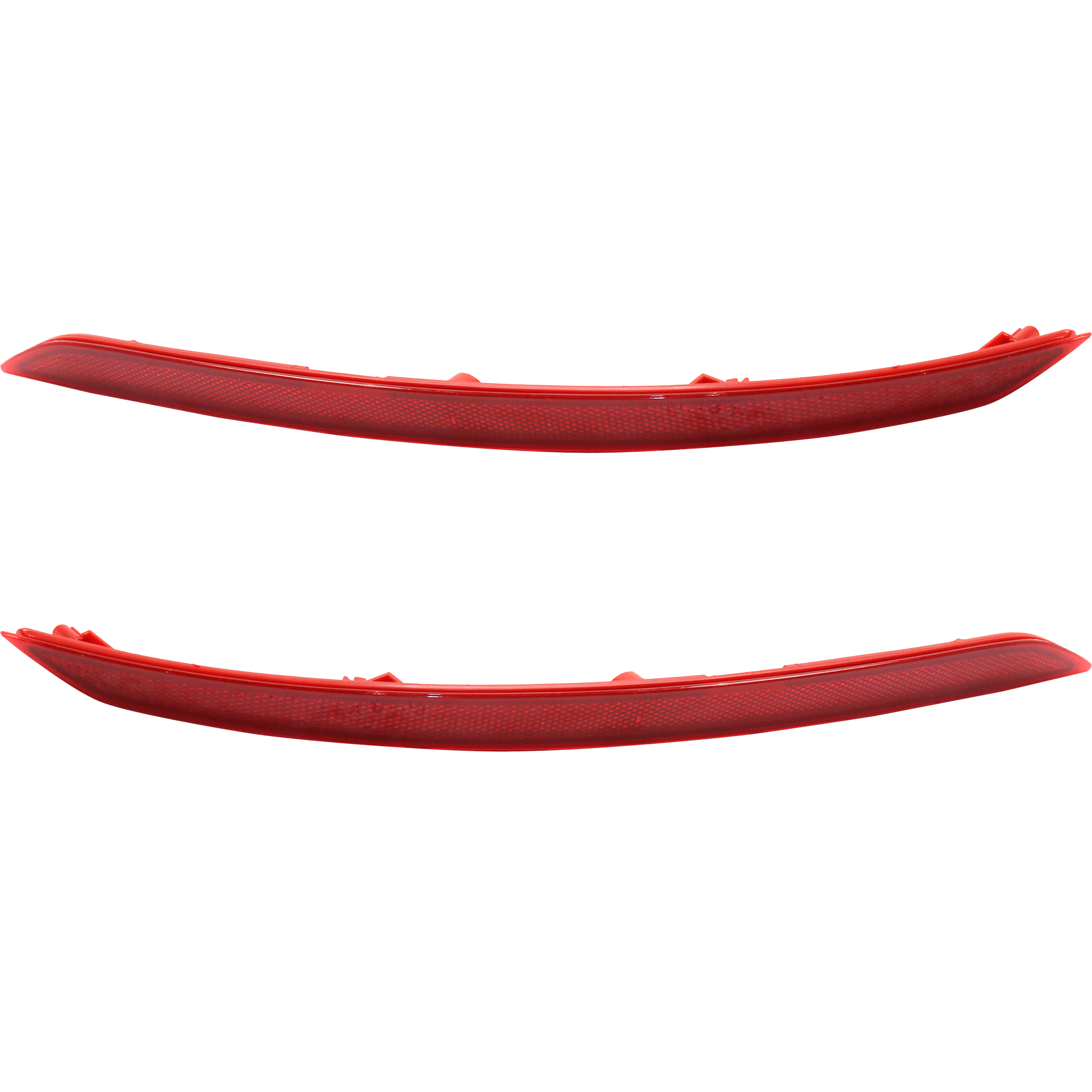 AM ELANTRA 17-18 REAR BUMPER REFLECTOR RH AND LH Set of 2 Exc. Sport Model CAPA SKU SET REPH734933Q Partslink HY1185118C HY1184118C OEM 92406F2000-92405F2000