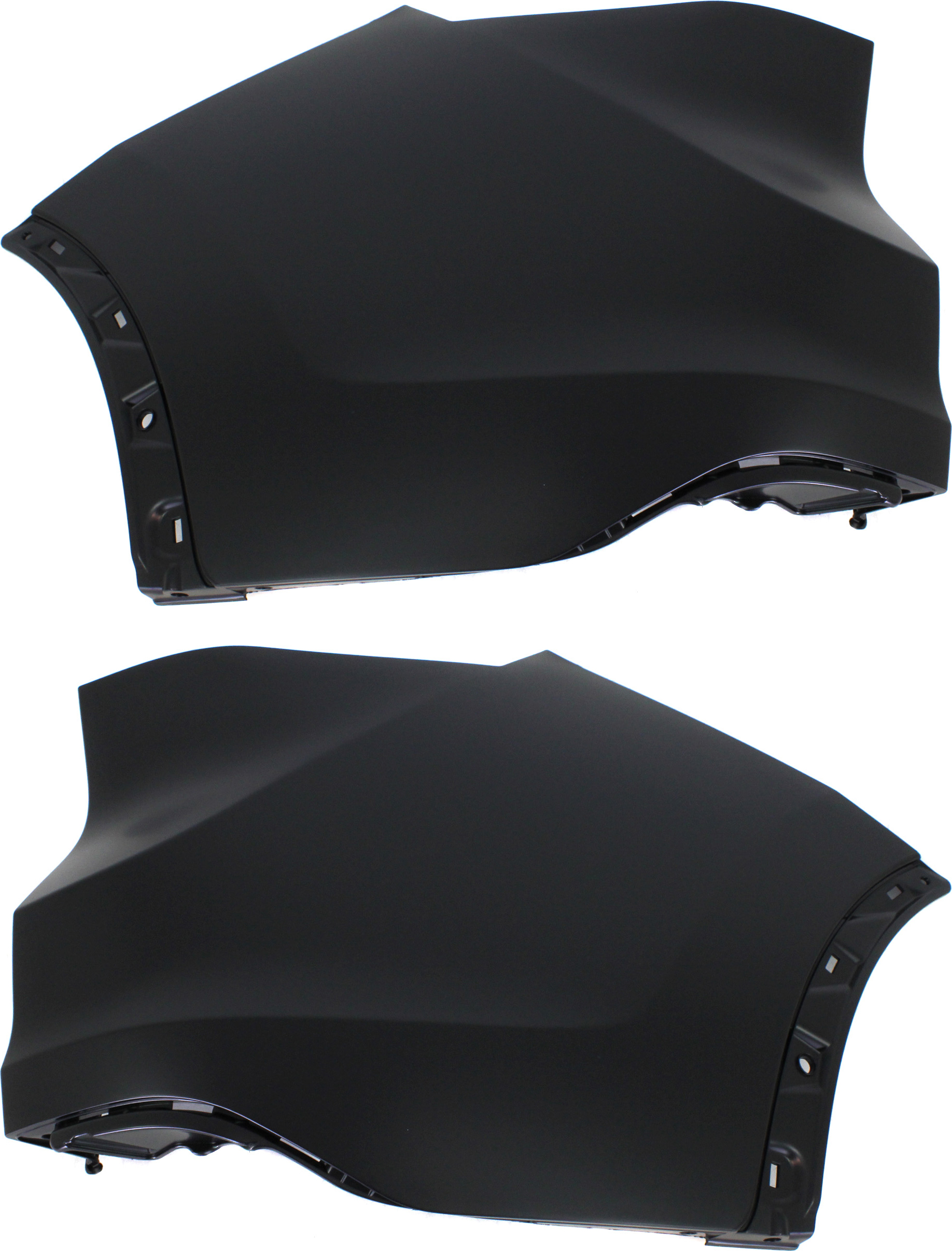 AM CR V 12-14 REAR BUMPER END RH AND LH Upper Cover Primed SKU SET REPH761103 Partslink HO1116101 HO1117101 OEM 04717T0AA90ZZ 04718T0AA90ZZ