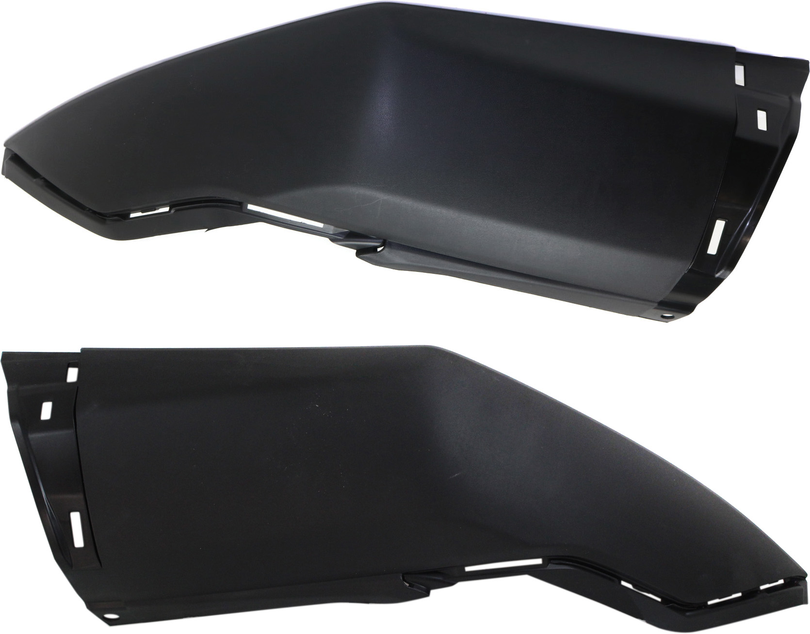 AM CR V 15-16 REAR BUMPER END RH AND LH Side Cover Textured SKU SET REPH761105 Partslink HO1117102 HO1116102 OEM 71502T1WA00-71507T1WA00