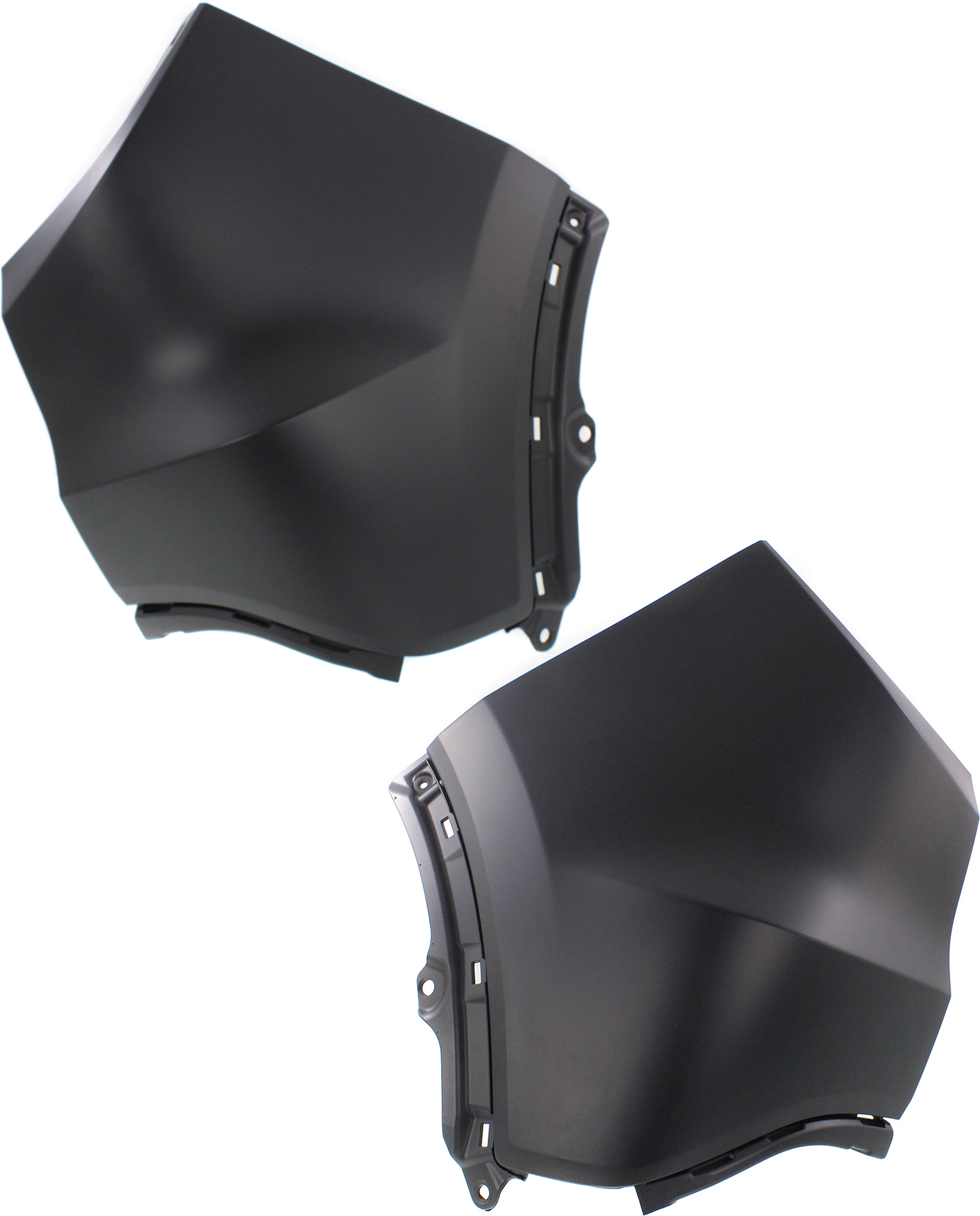 AM HR V 16-22 REAR BUMPER END RH AND LH Side Cover Primed SKU SET REPH761107 Partslink HO1117103 HO1116103 OEM 04717T7WA90ZZ 04718T7WA90ZZ