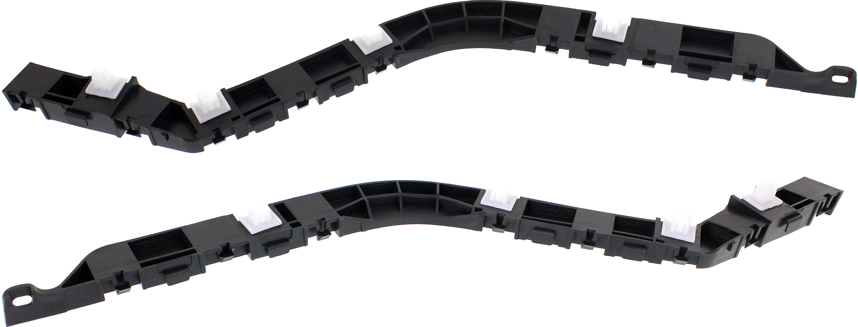 AM ACCORD 06-07 REAR BUMPER BRACKET RH AND LH Bumper Side Spacer Plastic Sedan Hybrid SKU SET REPH762711 Partslink HO1133100 HO1132100 OEM 71593SDAA10-71598SDAA10