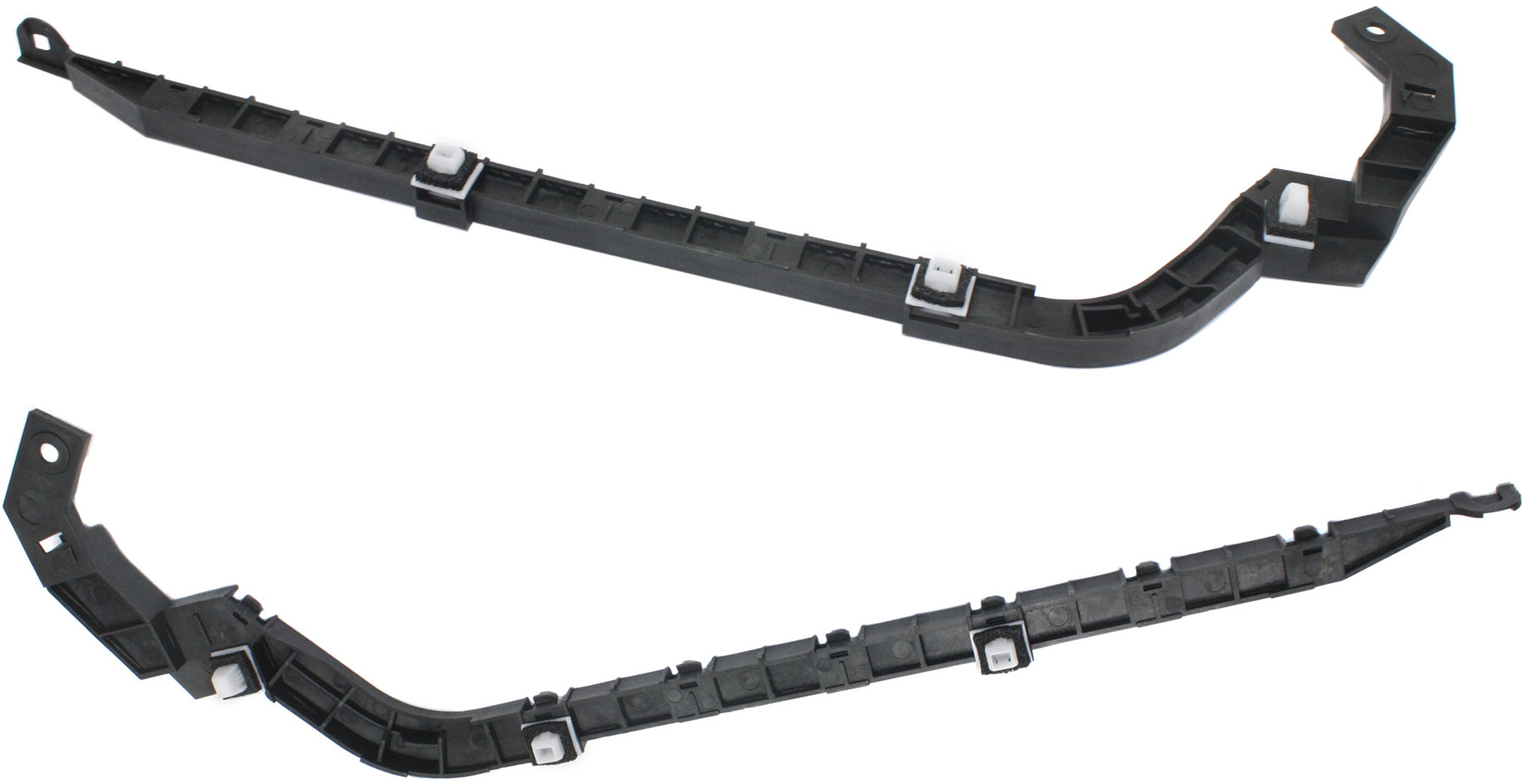 AM ACCORD 03-05 REAR BUMPER BRACKET RH AND LH Bumper Side Spacer Plastic Sedan Hybrid SKU SET REPH762729 Partslink HO1143107 HO1142107 OEM 71593SDAA01-71598SDAA01
