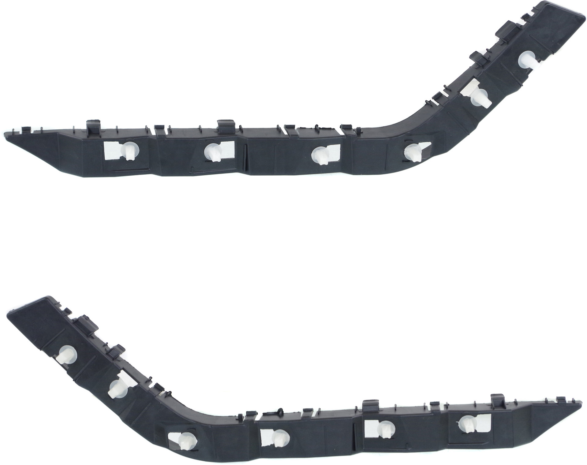 AM SONATA 11-12 REAR BUMPER BRACKET RH AND LH Plas+Fbr Gls To 4-13-12 Hybrid Model To 5-17-11 SKU SET REPH762743 Partslink HY1143102 HY1142102 OEM 866143S000-866133S000