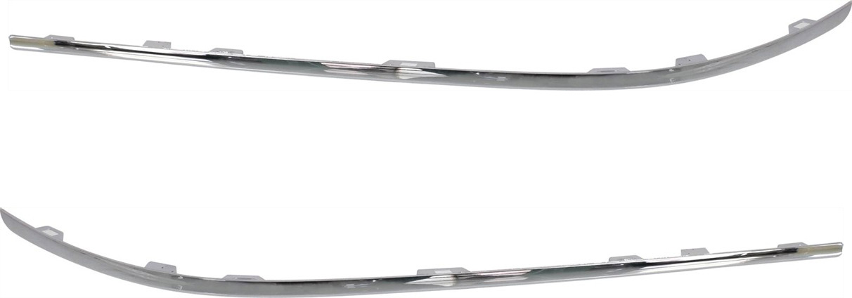 AM CHRYSLER 300-05-10 REAR BUMPER MOLDING RH AND LH Chrome 3.5L Eng SKU SET REPH763505 Partslink CH1147102 CH1146102 OEM 4805986AA 4805987AA