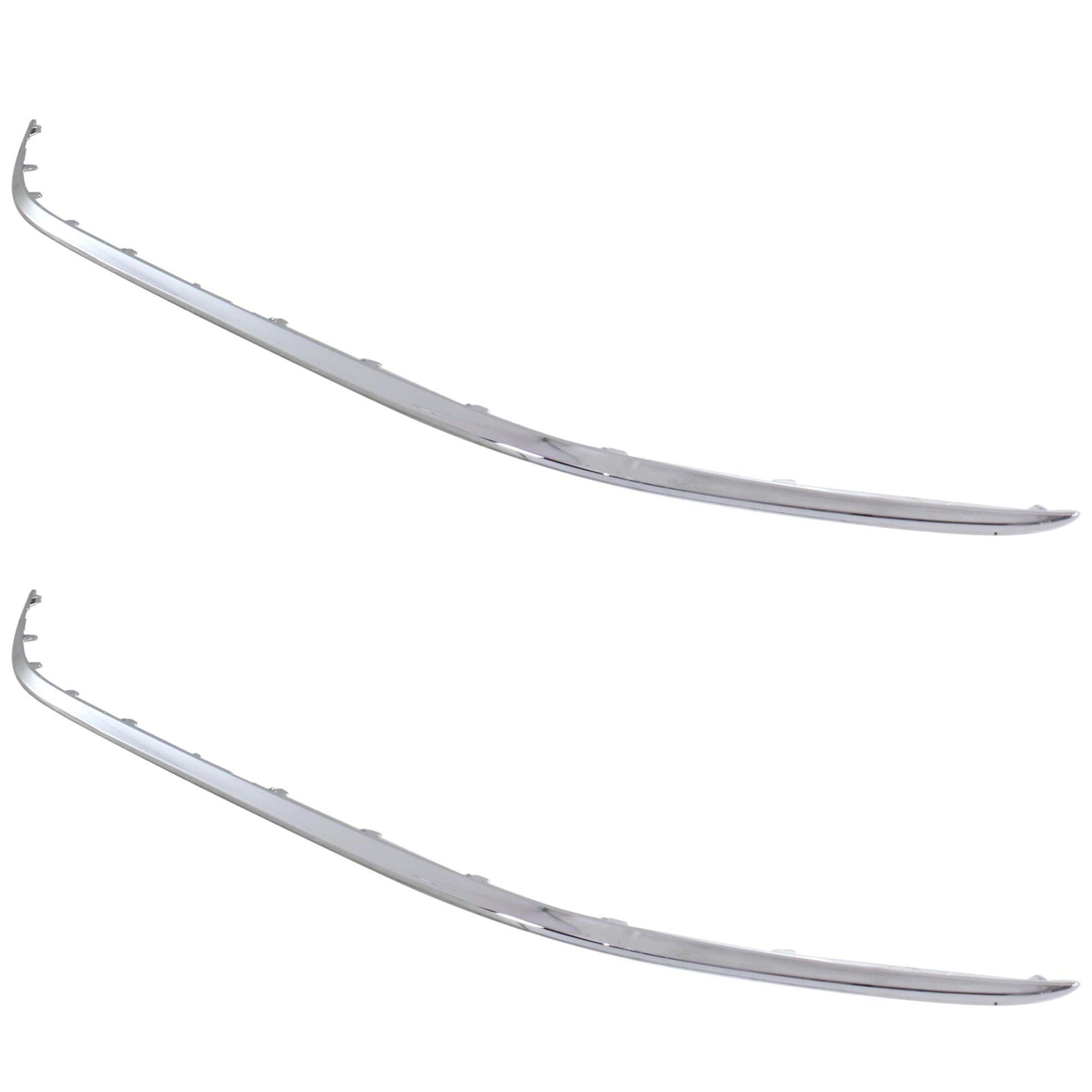AM ACCORD 13-15 REAR BUMPER MOLDING RH AND LH Chrome Coupe SKU SET REPH763507-2