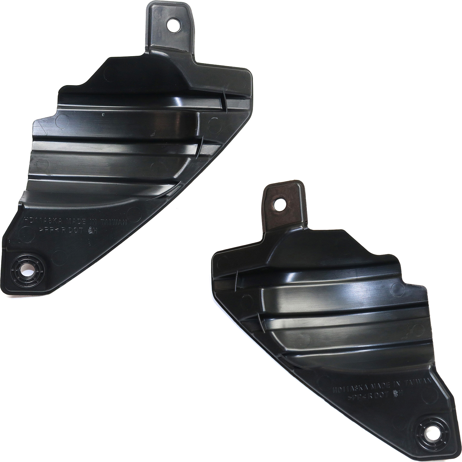 AM CIVIC 16-21 REAR BUMPER FILLER RH AND LH Exc. Si Model Sedan SKU SET REPH765301 Partslink HO1183100 HO1182100 OEM 71504TBAA00-71509TBAA00