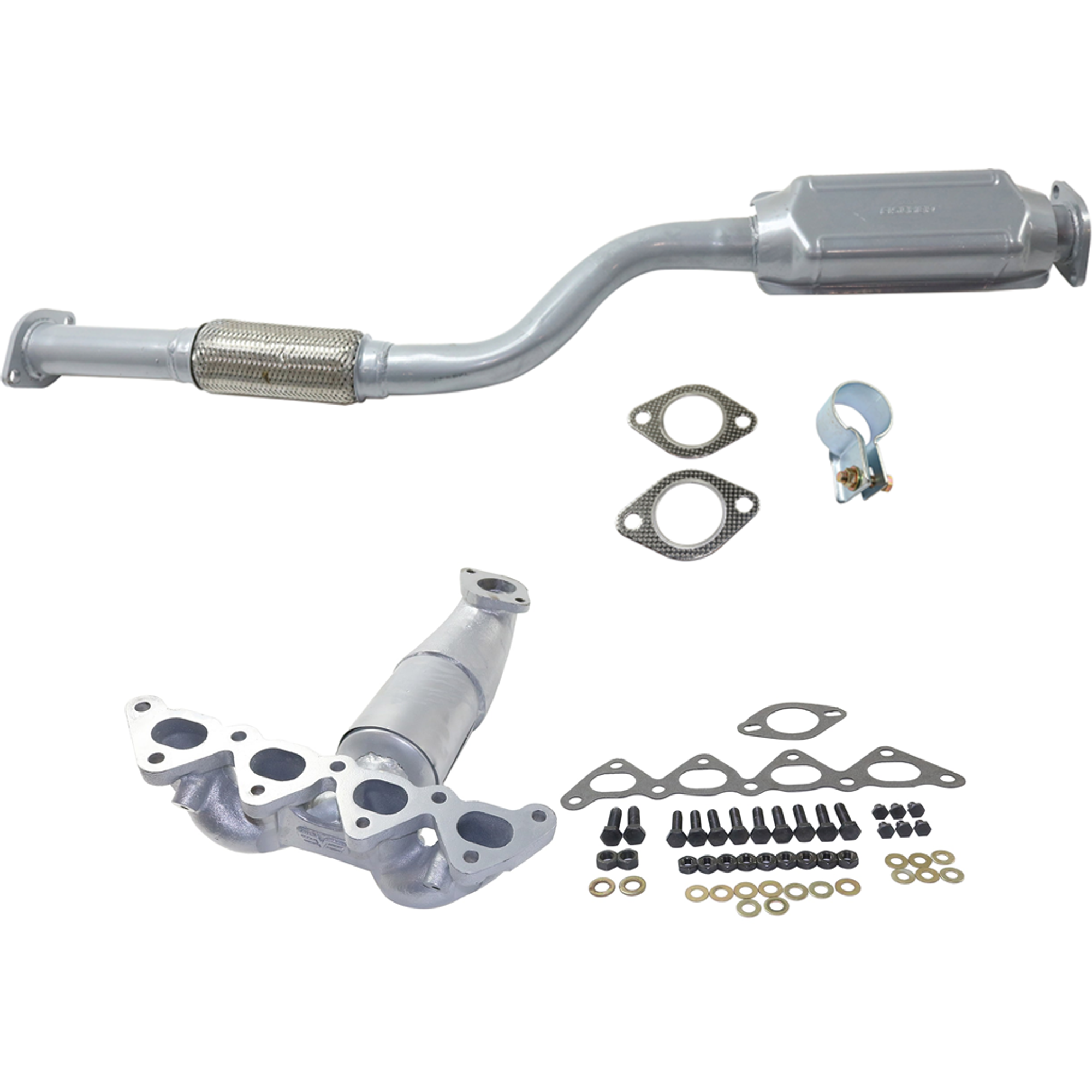 AM ELANTRA 04-05 FRONT OR REAR CATALYTIC CONVERTER RH=LH Set of 2 SKU SET REPH960331 B