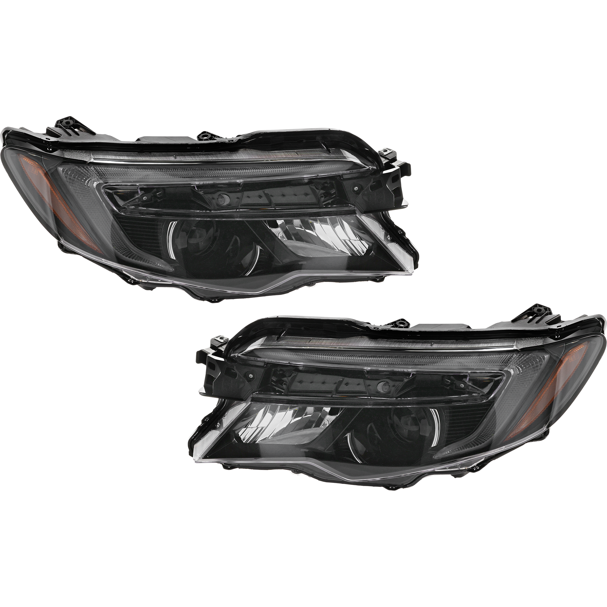 AM PASSPORT 19-21 PILOT 16-22 RIDGELINE 17-20 HEAD LAMP RH AND LH Assembly LED w auto dimming halogen high beam SKU SET REPHD100107 Partslink HO2503172 HO2502172 OEM 33100TG7A21-33150TG7A21