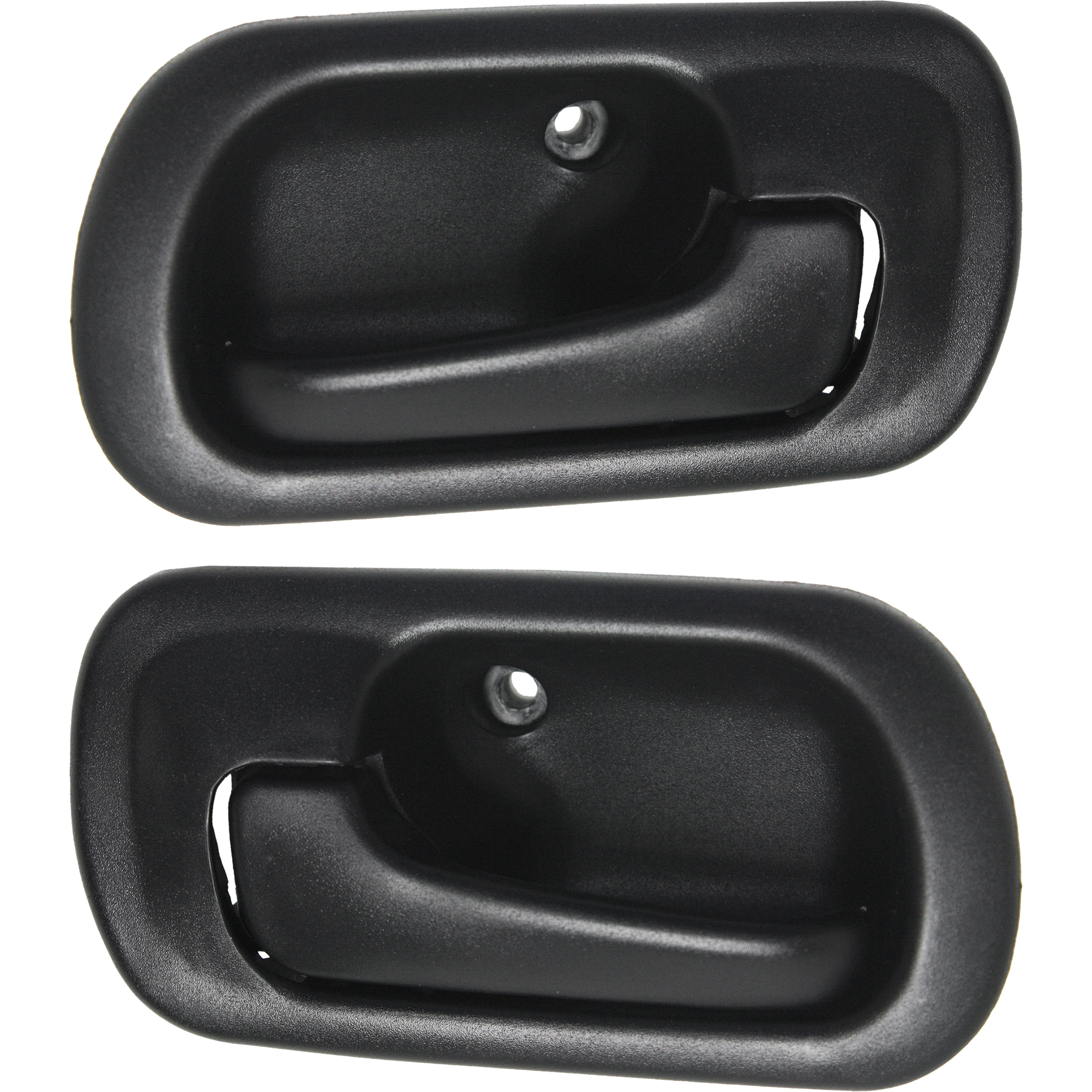 AM CIVIC 96-00 FRONT INTERIOR DOOR HANDLE RH and LH Black w o Power Door Lock Hole Sedan =REAR SKU SET REPHD462107 OEM 72120S04004ZB PFM 72160S04004Z