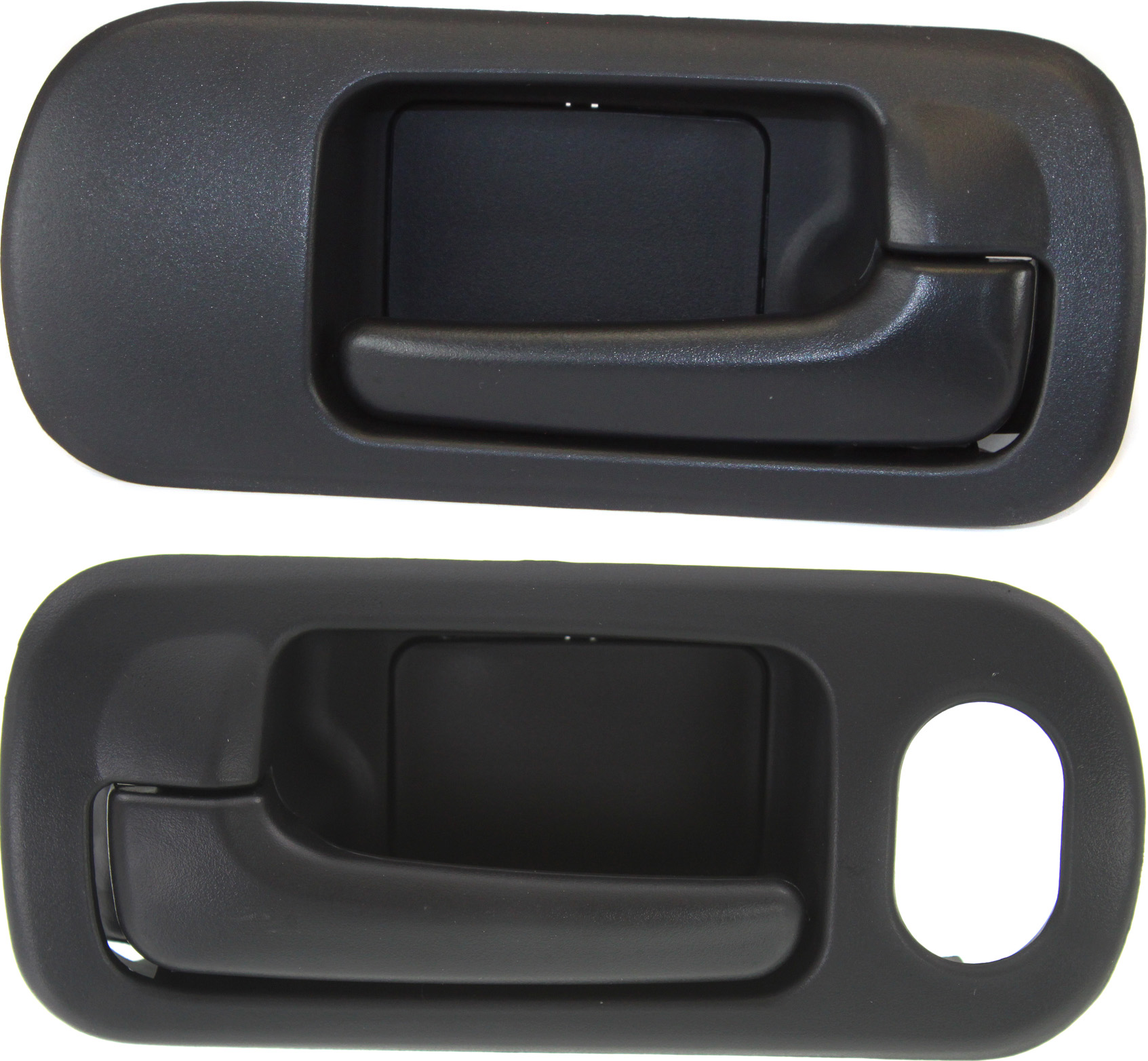 AM CIVIC 01-05 INTERIOR FRONT DOOR HANDLE RH AND LH Textured Black Sedan DX EX LX VP models SKU SET REPHD462119 Partslink HO1353127 HO1352127 OEM 72120S5A003ZA 72160S5A003ZA