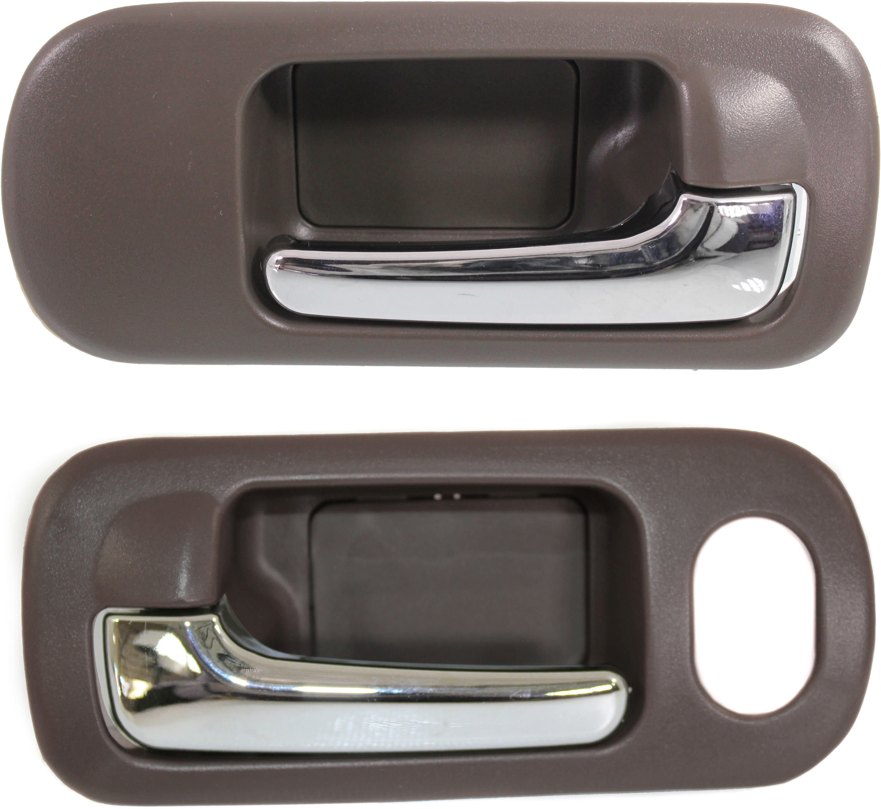 AM CIVIC 01-05 FRONT INTERIOR DOOR HANDLE RH AND LH Chrome Brown Taupe SKU SET REPHD462125 OEM 72120S5NC01ZB 72161S5AA21ZB