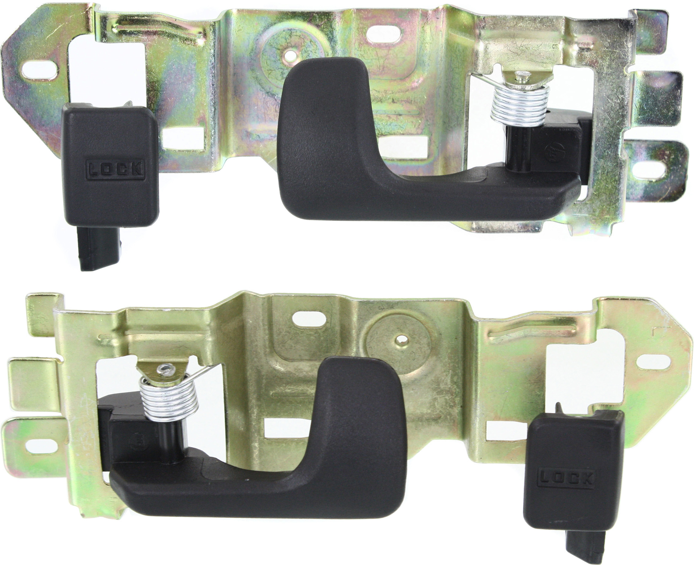 AM CIVIC 96-00 FRONT INTERIOR DOOR HANDLE RH AND LH Black Charcoal Coupe Hatchback SKU SET REPHD462127 OEM 72120S00A01ZA 72160S00A01ZA