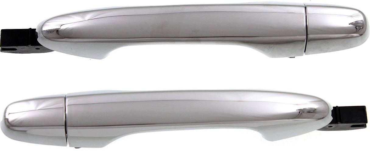 AM CIVIC CR V 12-14 EXTERIOR DOOR HANDLE Set of 2 Front and Rear RH All Chrome SKU SET REPHD462197-2 OEM 72141TR0A11ZD PFM