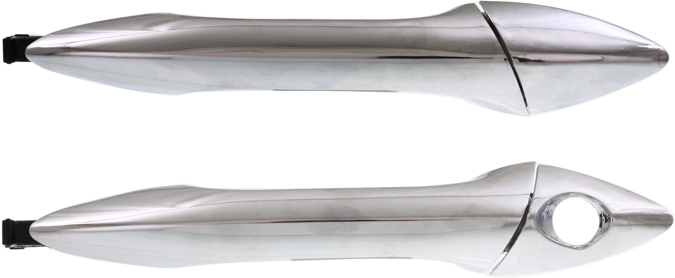AM ELANTRA ELANTRA COUPE 11-16 FRONT EXTERIOR DOOR HANDLE RH AND LH Chrome w Cover w o Smart Entry System SKU SET REPHD462323 Partslink HY1311134 HY1310134 OEM 826613X000 PFM 826513X000 PFM