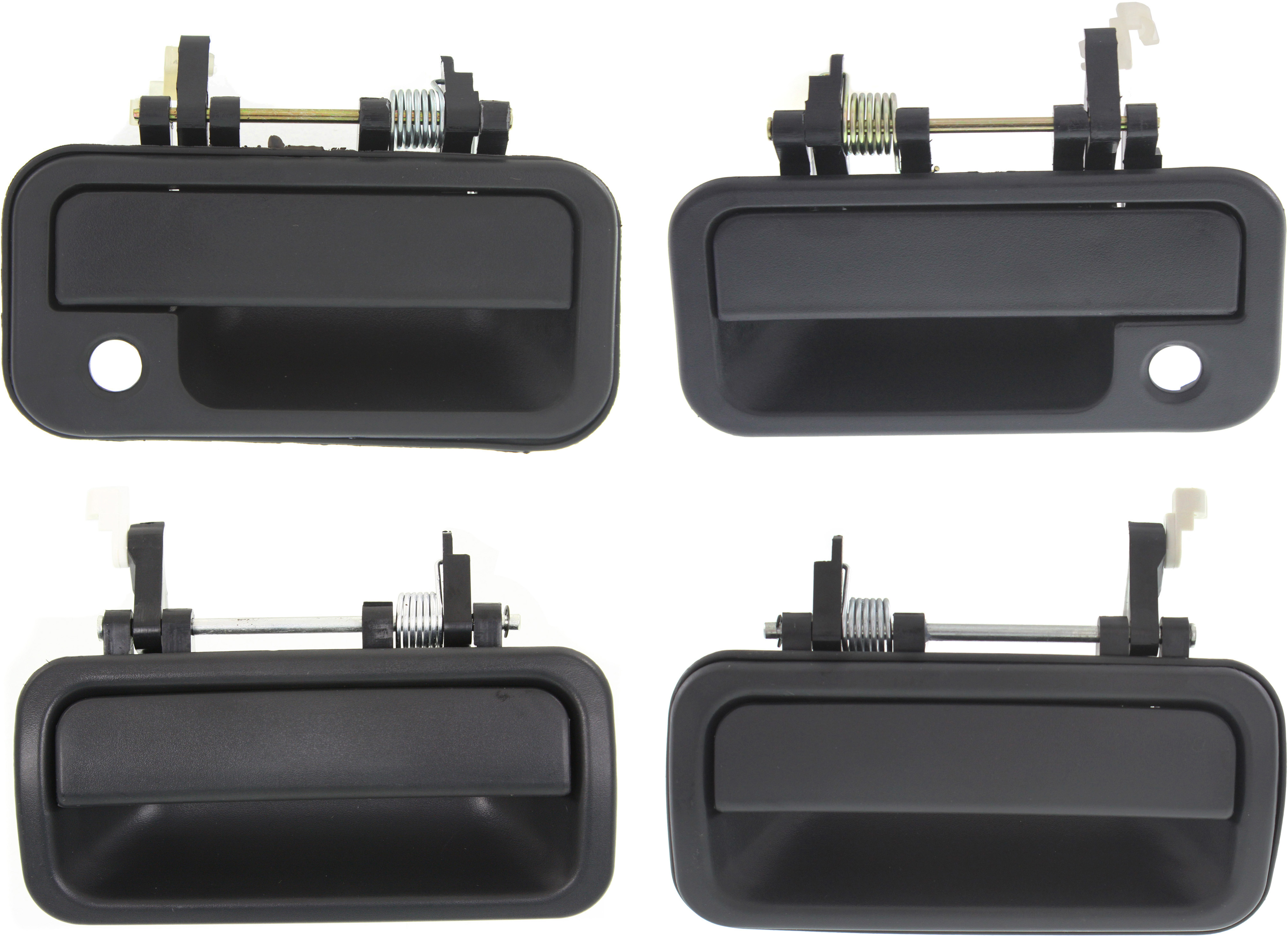 AM RODEO 91-97 FRONT AND REAR EXTERIOR DOOR HANDLE RH AND LH Textured Black SKU SET REPHD462381-4 OEM 8-943-358-693-894-330-000-000-000-000