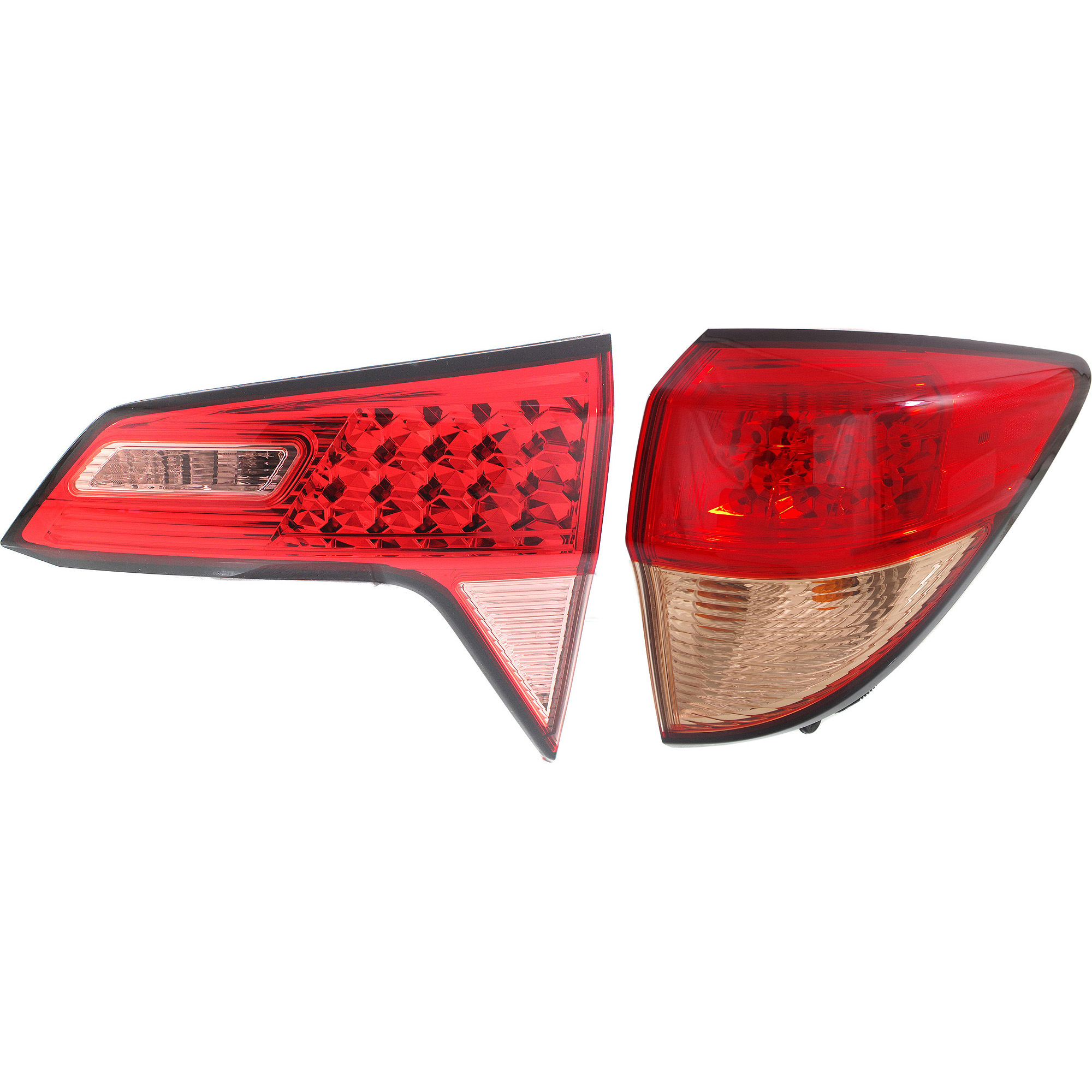 AM HR V 16-18 TAIL LAMP RH Inner and Outer Assembly Halogen SKU SET REPHD730103 A Partslink HO2803110 OEM 33502T7SA01 PFM 34150T7SA01