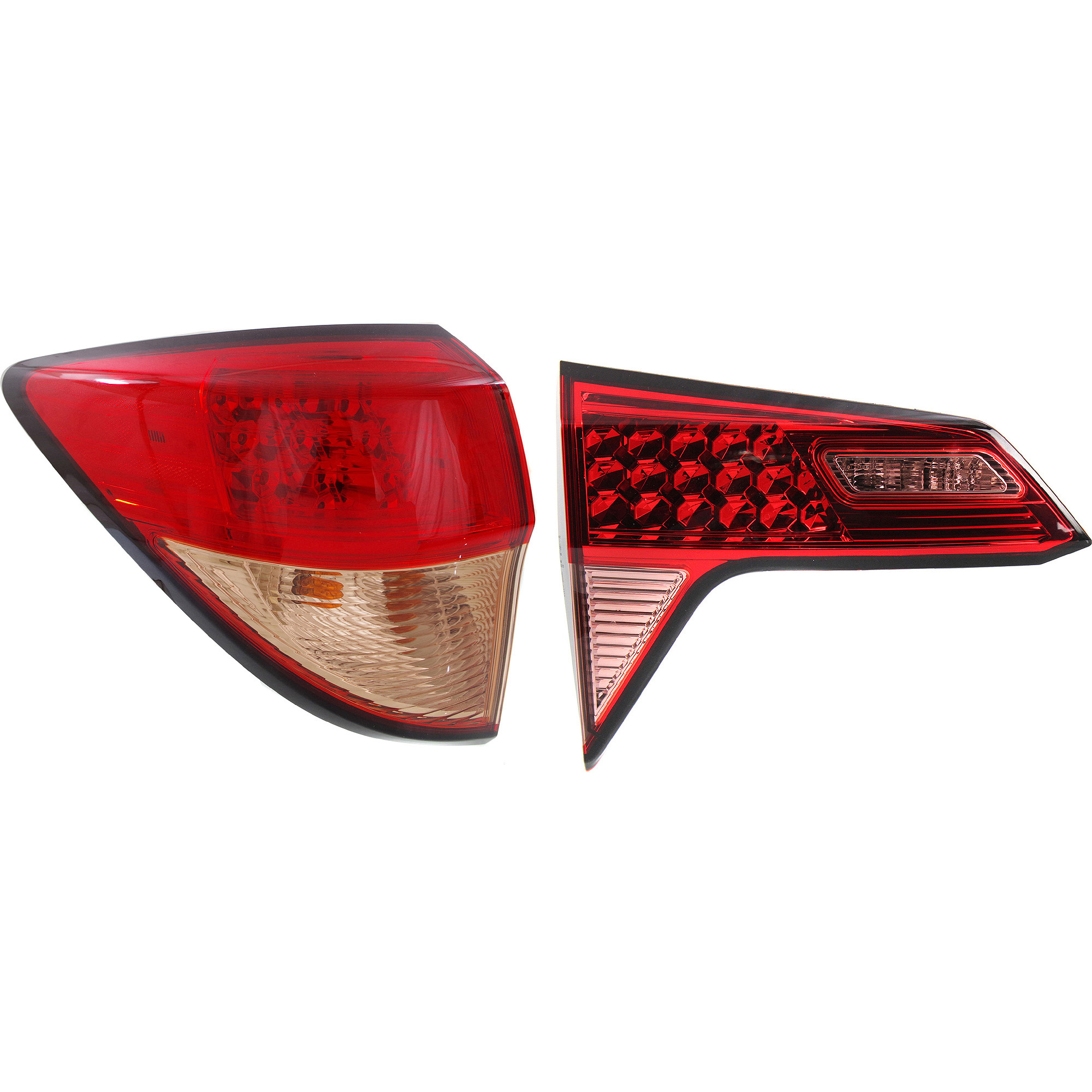 AM HR V 16-18 TAIL LAMP LH Inner and Outer Halogen SKU SET REPHD730104 Partslink HO2802110 OEM 33552T7SA01 PFM 34155T7SA01