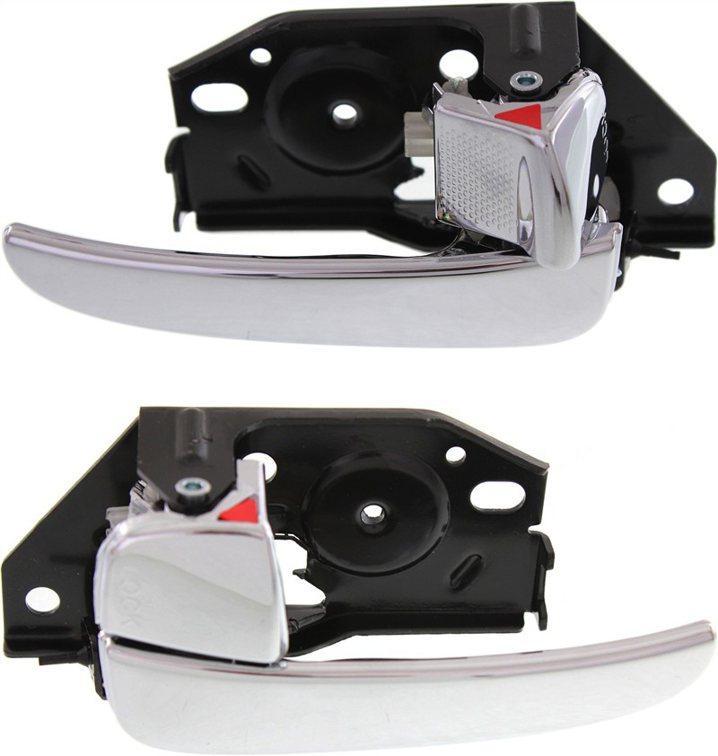 AM SONATA 99-01 OPTIMA 01-06 FRONT DOOR HANDLE RH AND LH Inside Chrome EX SE GLS models =REAR SKU SET REPHY462111C Partslink HY1353124 HY1352124 OEM 8261038011-8262038011