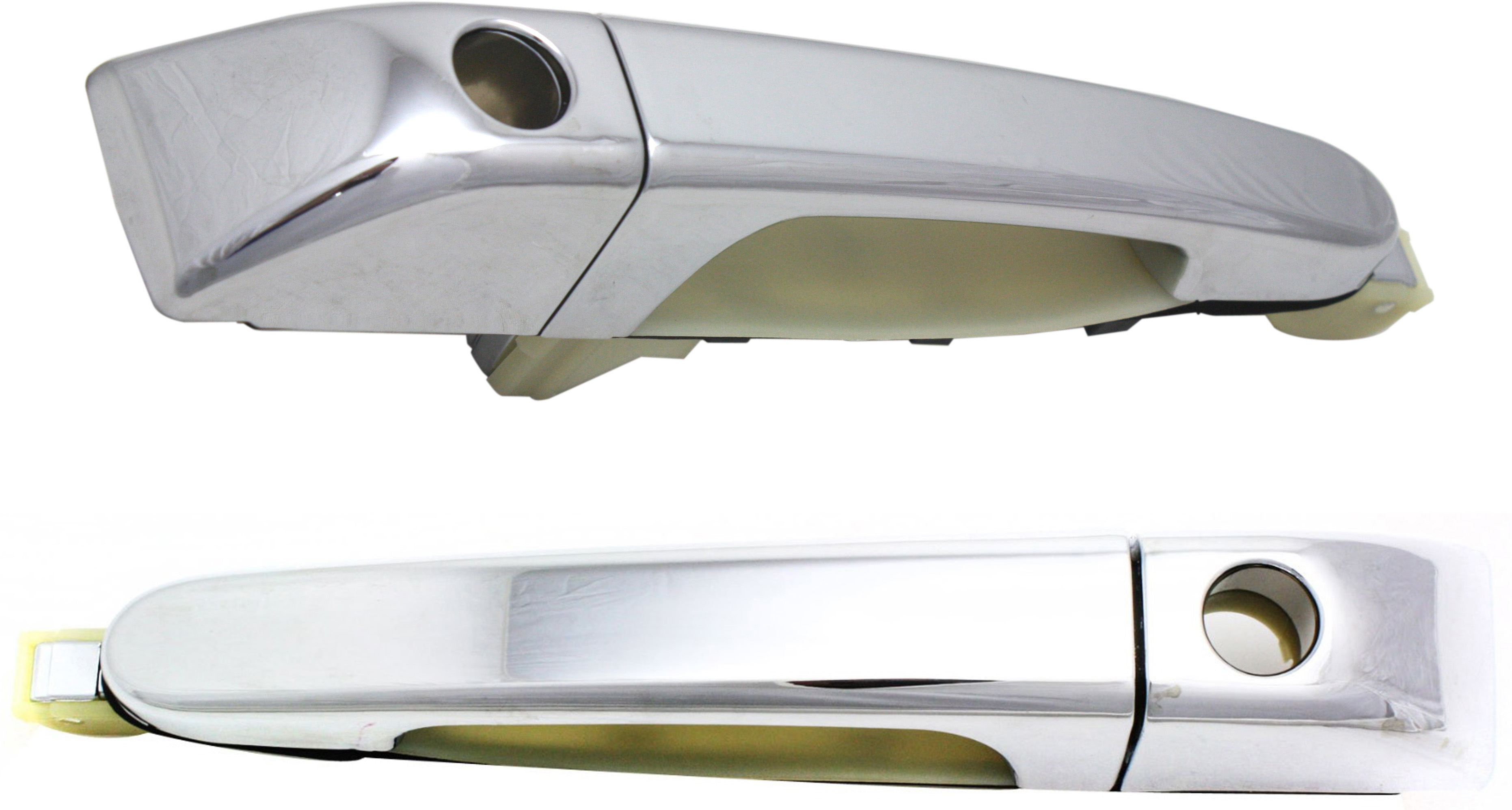 AM SEDONA 06-12 ENTOURAGE 07-08 FRONT EXTERIOR DOOR HANDLE RH AND LH All Chrome SKU SET REPHY462141C Partslink HY1311122 HY1310122 OEM 826604D010-826504D010