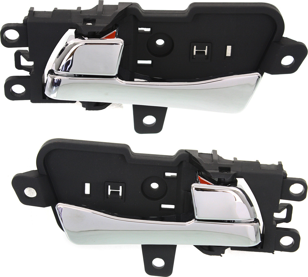AM SONATA 11-15 FRONT DOOR HANDLE RH AND LH Inside All Chrome Plastic =REAR SKU SET REPHY462331 OEM 826203S010-826103S010