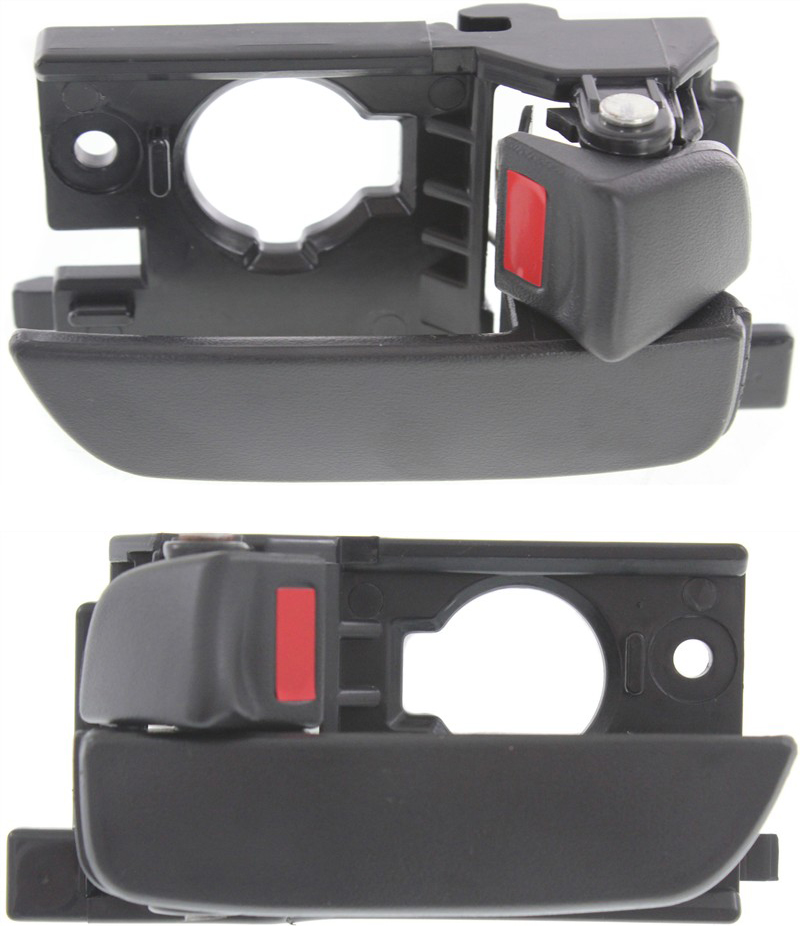 AM ACCENT 06-11 REAR INTERIOR DOOR HANDLE RH AND LH Textured Black Plastic Hatchback 06-06 Sedan SKU SET REPHY491309 OEM 836201E000Black 836101E000Blac