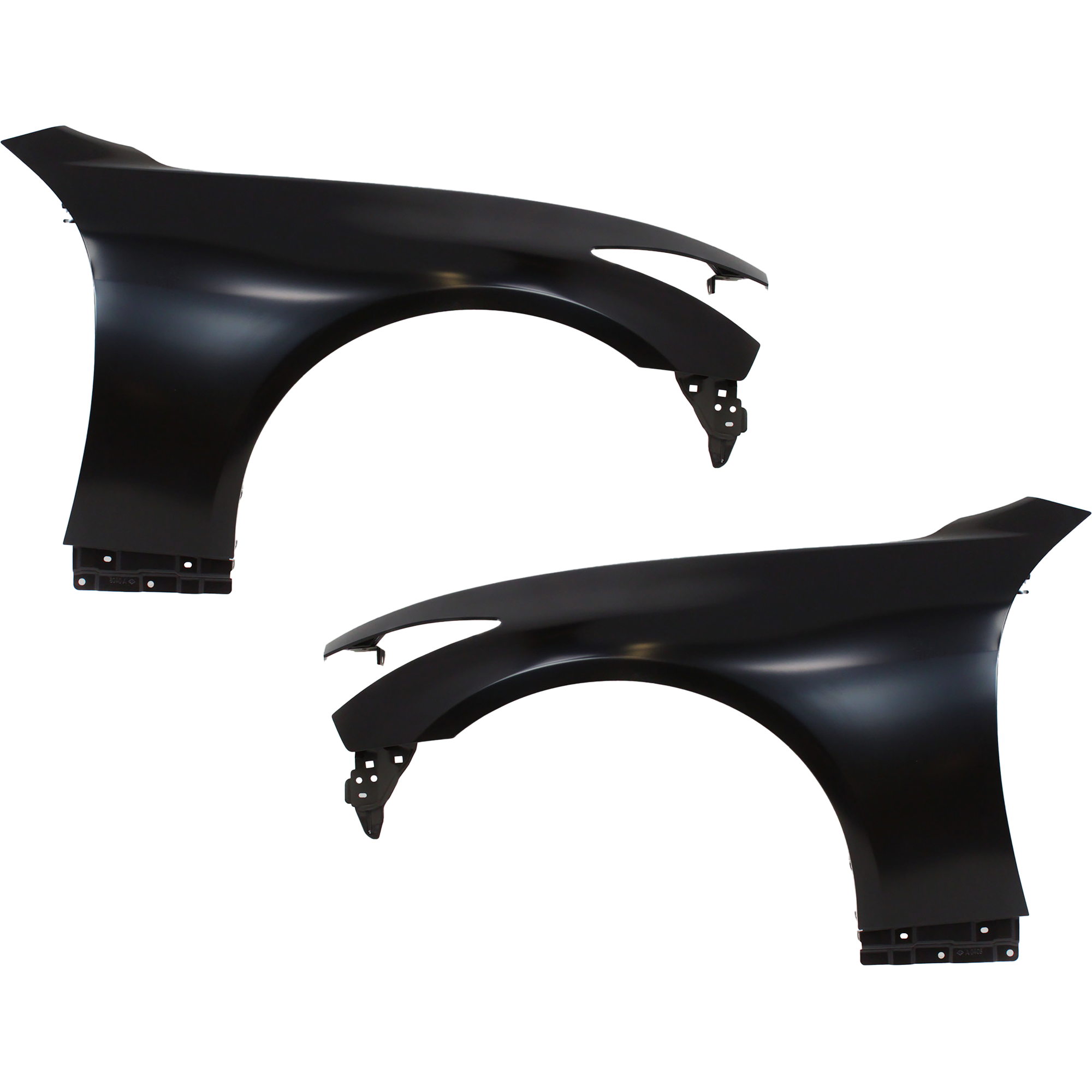 AM G37-08-13 Q60-14-15 FRONT FENDER RH AND LH Primed Convertible Coupe SKU SET REPI220101 Partslink IN1241114 IN1240114 OEM F3100JL0MA F3101JL0MA