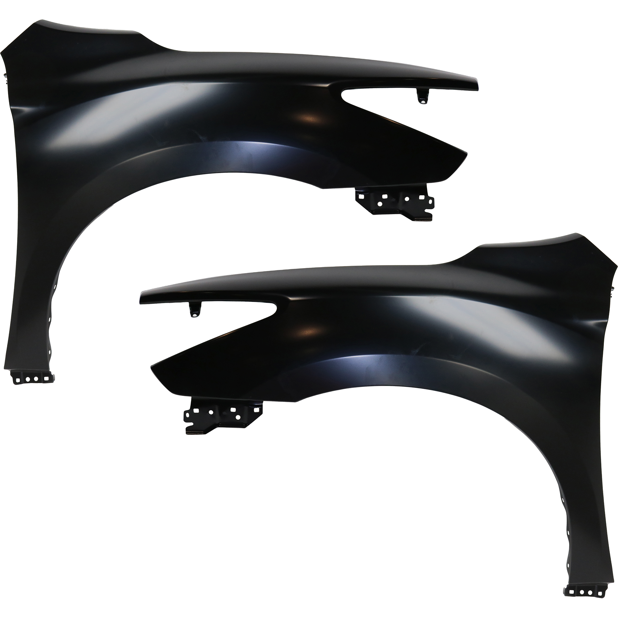 AM JX35-13-13 QX60-14-20 FRONT FENDER RH AND LH Primed SKU SET REPI220119 Partslink IN1241121 IN1240121 OEM 631003JA0B 631013JA0B