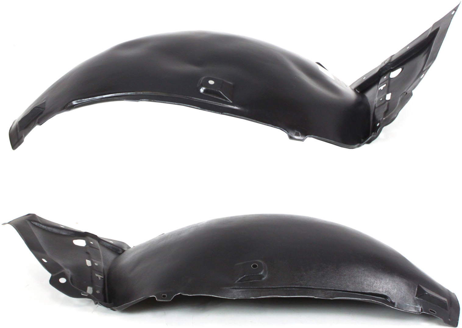 AM EX35-08-12 QX50-14-17 FRONT FENDER LINER RH AND LH Front Section SKU SET REPI222101 Partslink IN1249110 IN1248110 OEM 638441BA0A 638451BA0A