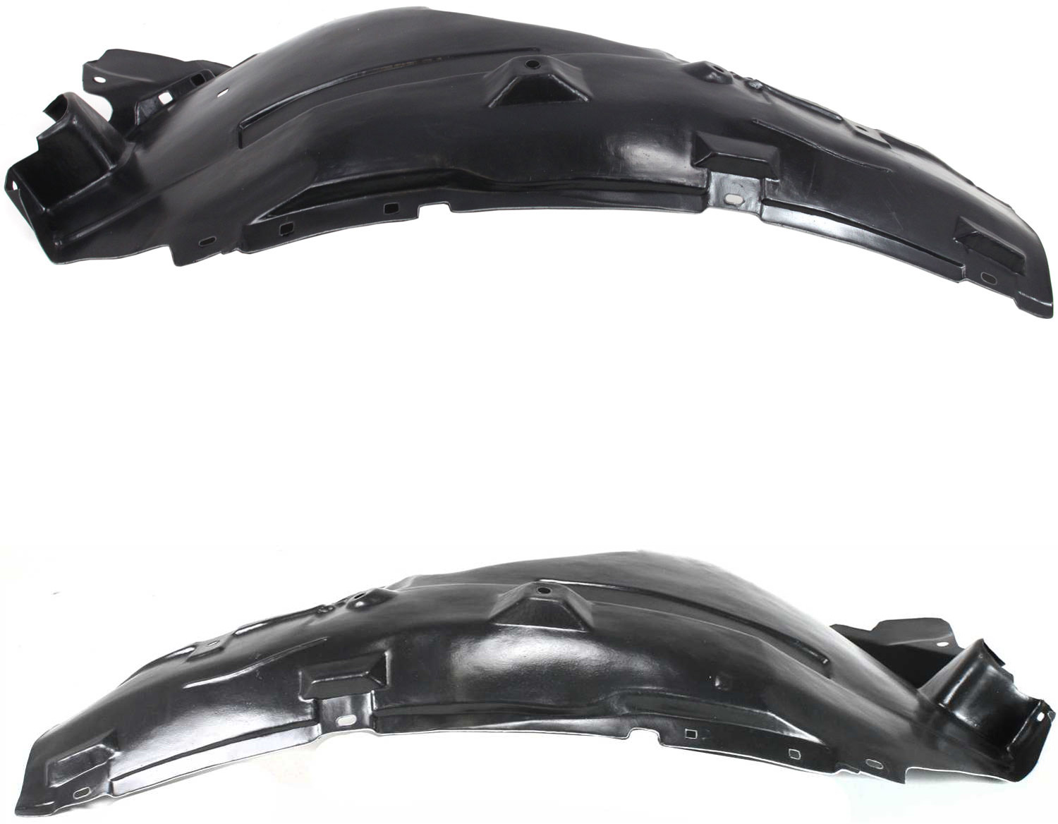 AM EX35-08-12 QX50-14-17 FRONT FENDER LINER RH AND LH Rear Section SKU SET REPI222103 Partslink IN1249111 IN1248111 OEM 638421BA0A 638431BA0A