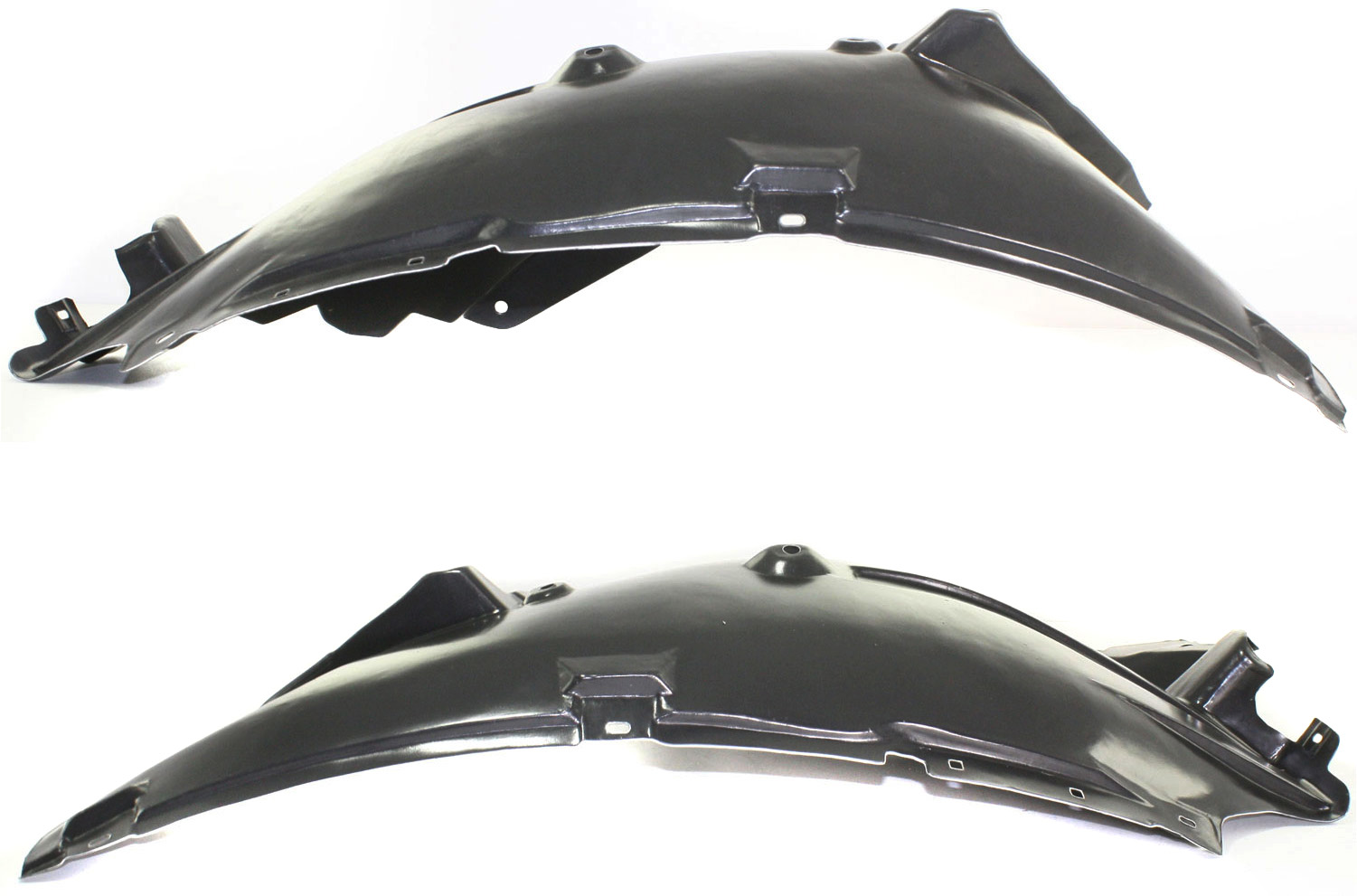 AM FX35-09-13 QX70-14-17 FRONT FENDER LINER RH AND LH Rear Section SKU SET REPI222117 Partslink IN1248118 IN1249118 OEM 638421CA0A 638431CA0A